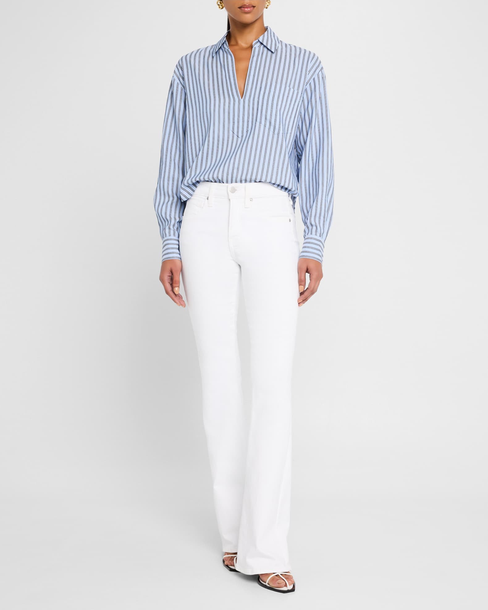 Khai Stripe Long-Sleeve Top 1