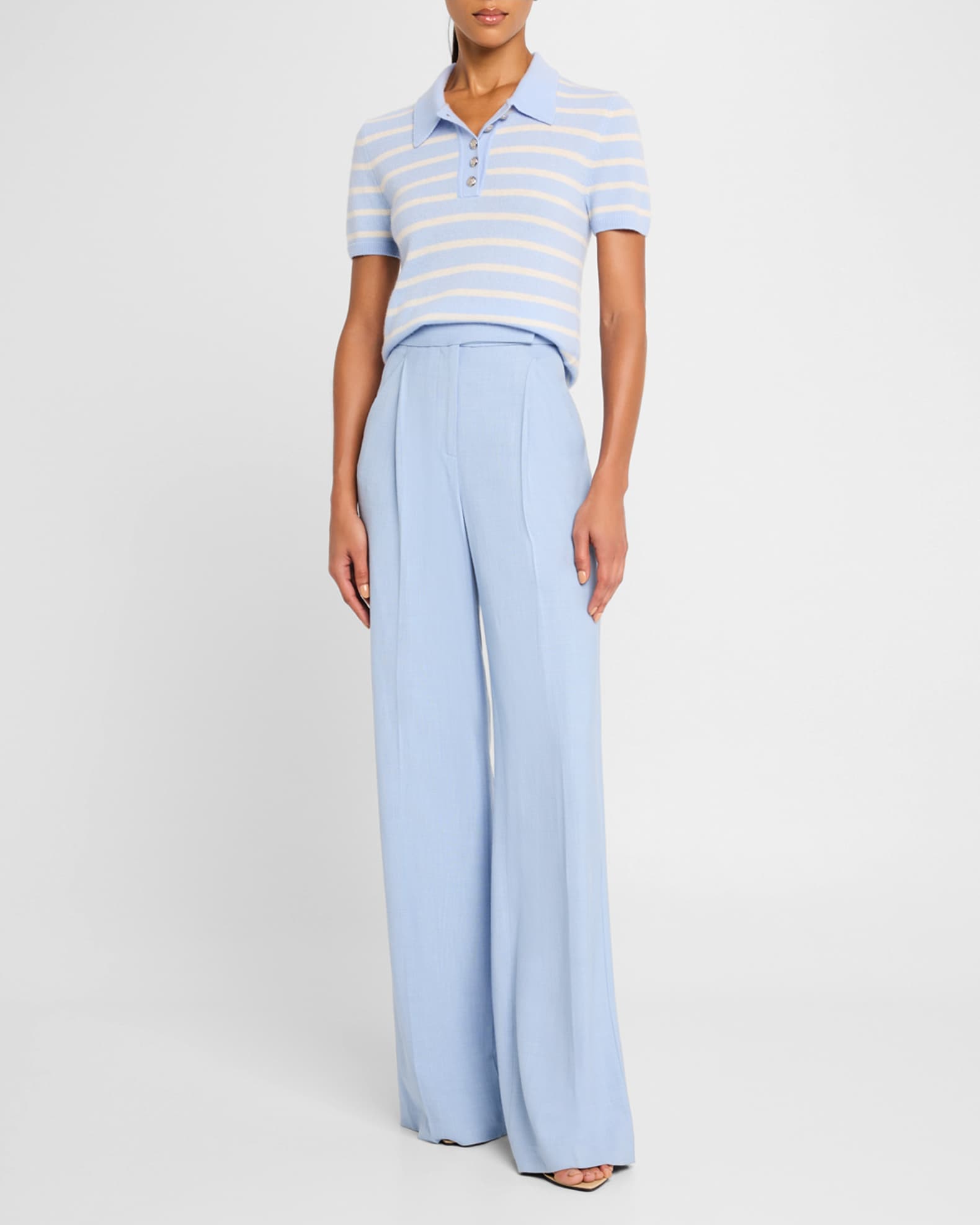 Brandt Cashmere Polo Top 1
