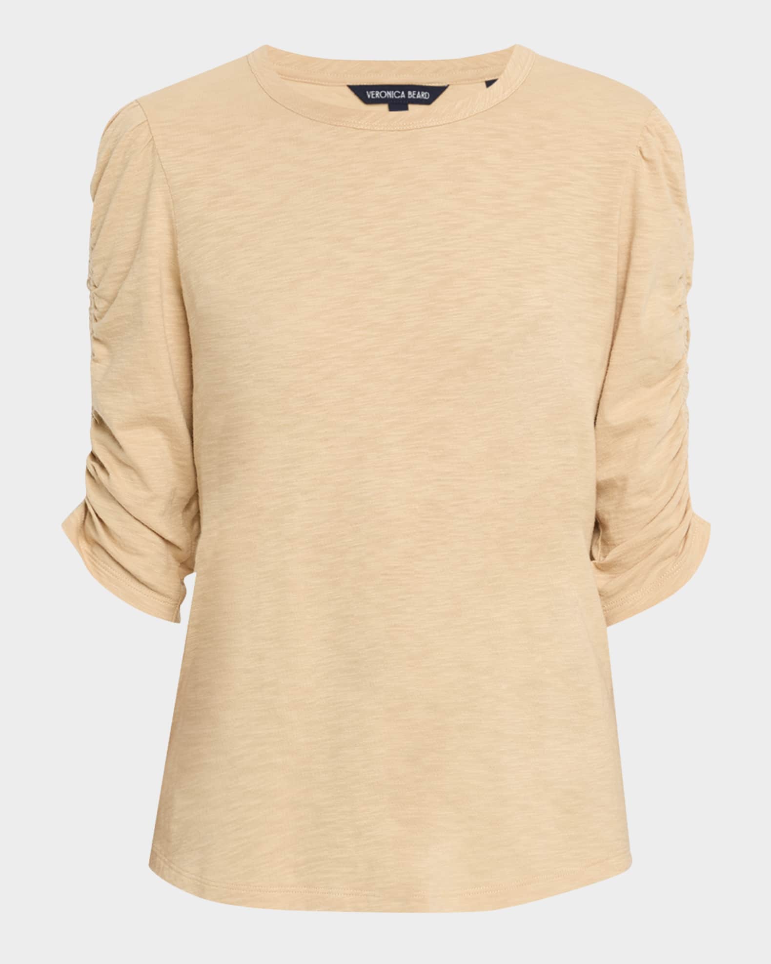 Waldorf Ruched-Sleeve Tee 0