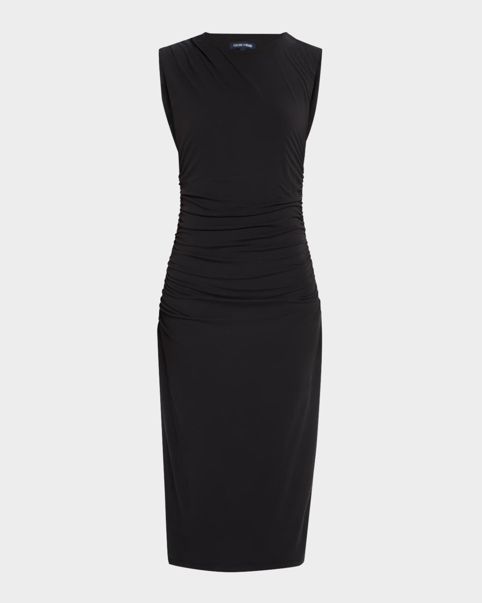 Baxter Ruched Midi Dress 0