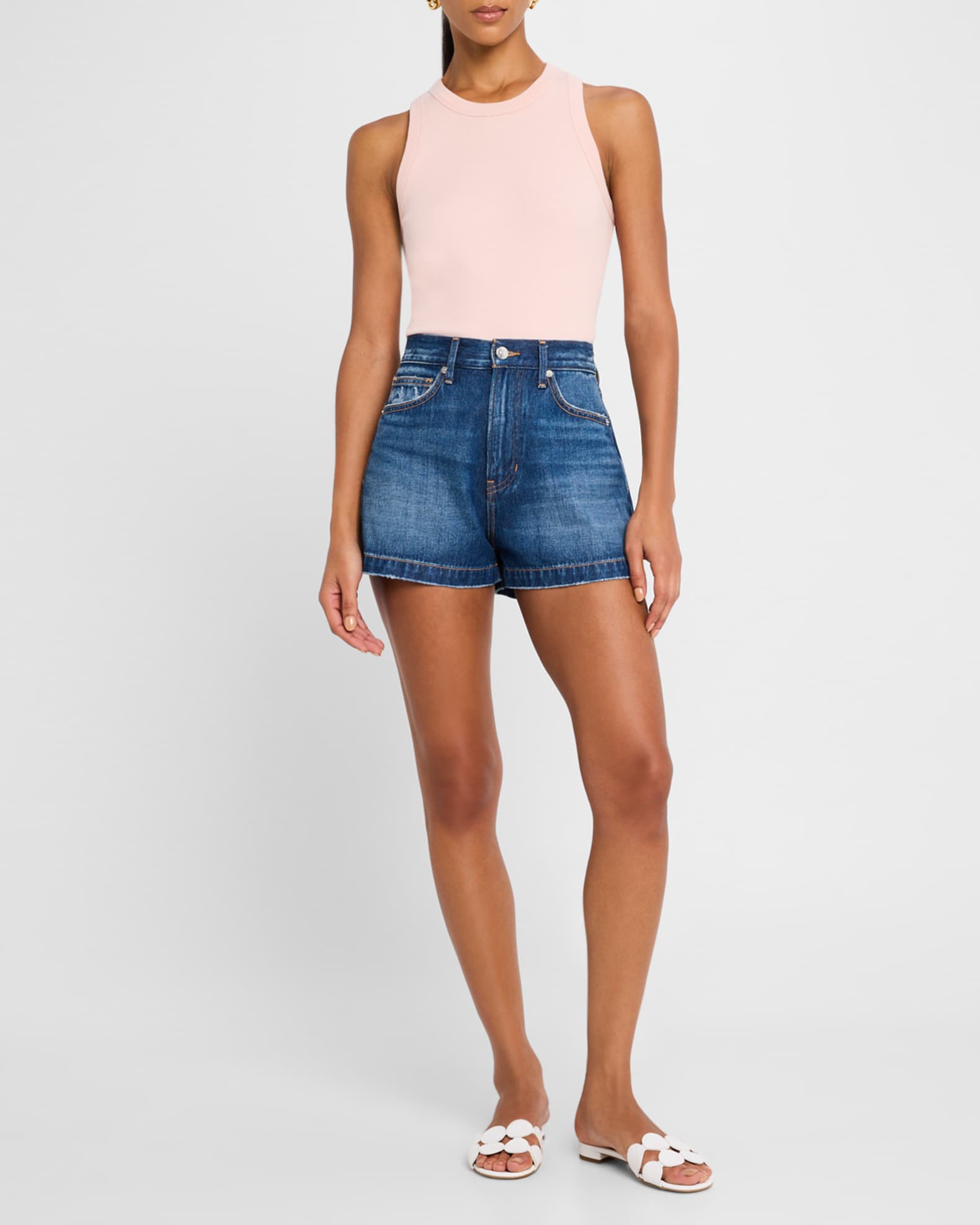 Jordyn Cropped Tank Top  1