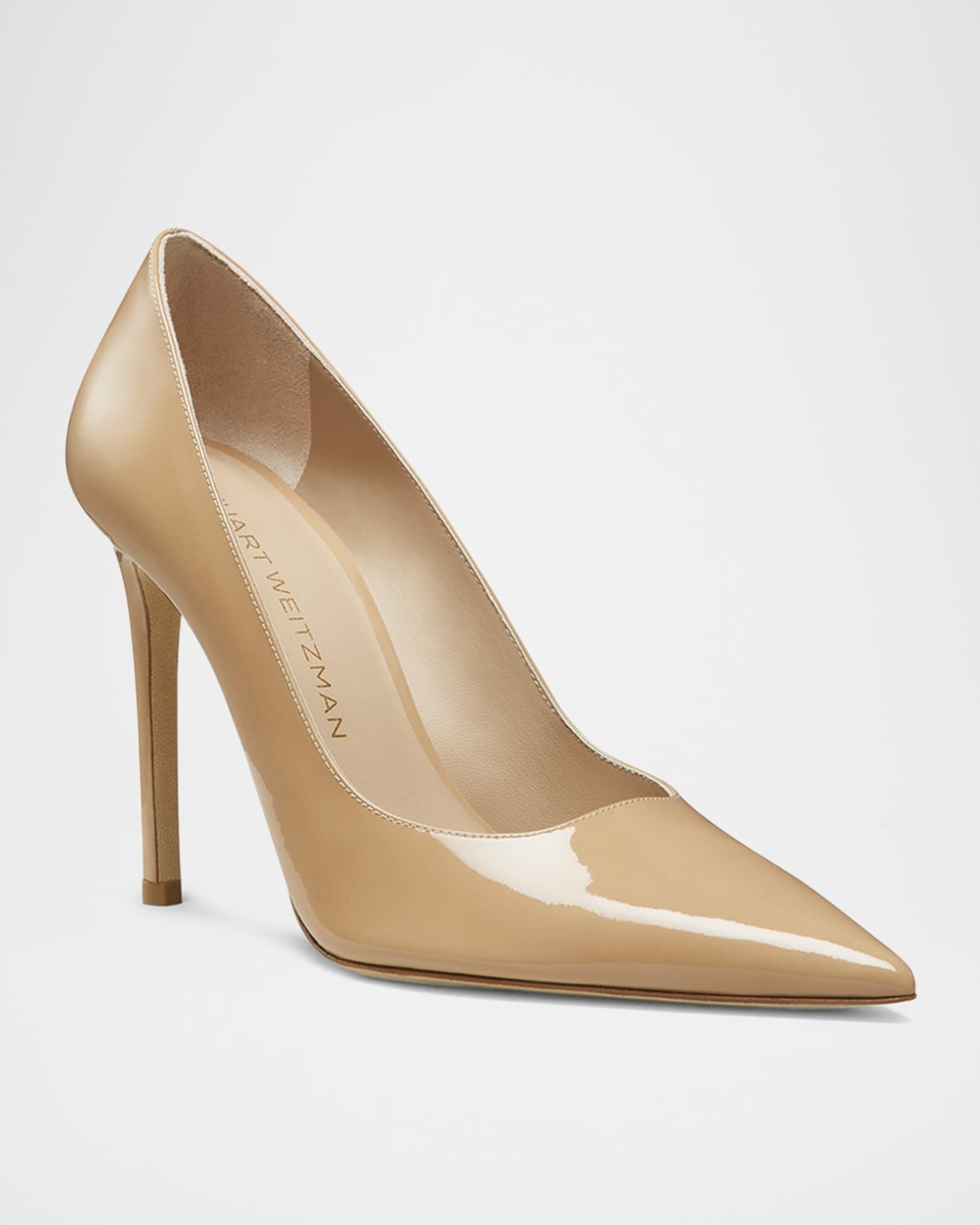 Stuart Weitzman Stuart Patent Stiletto Pumps | Neiman Marcus