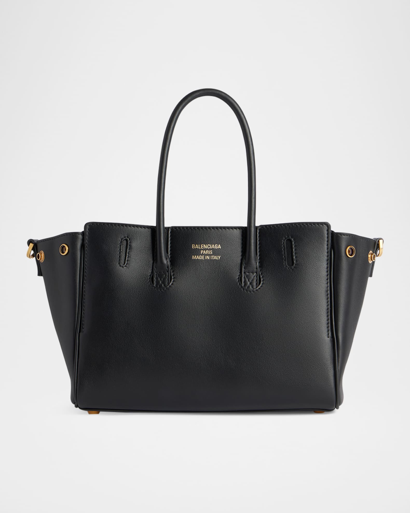 ハンドバッグ Balenciaga Carry All Bel Air Small Handbag In Smooth Leather Balenciaga Bel Air Small Leather Top-Handle Bag - Bergdorf