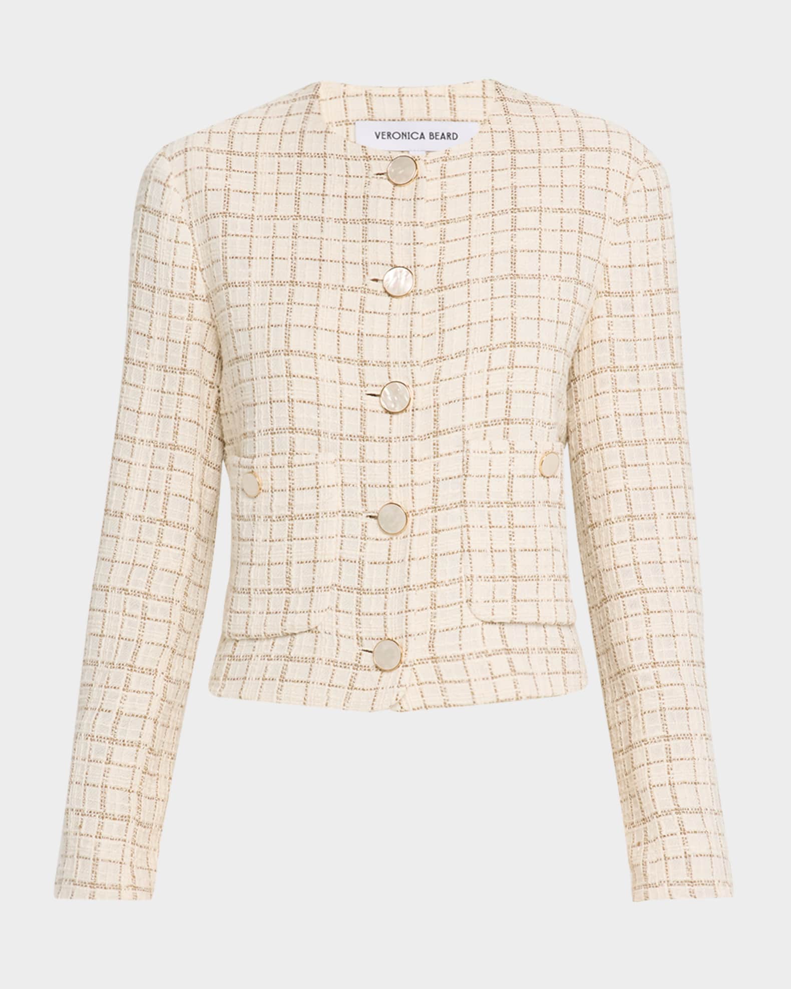 Andrea Tailored Tweed Jacket 0