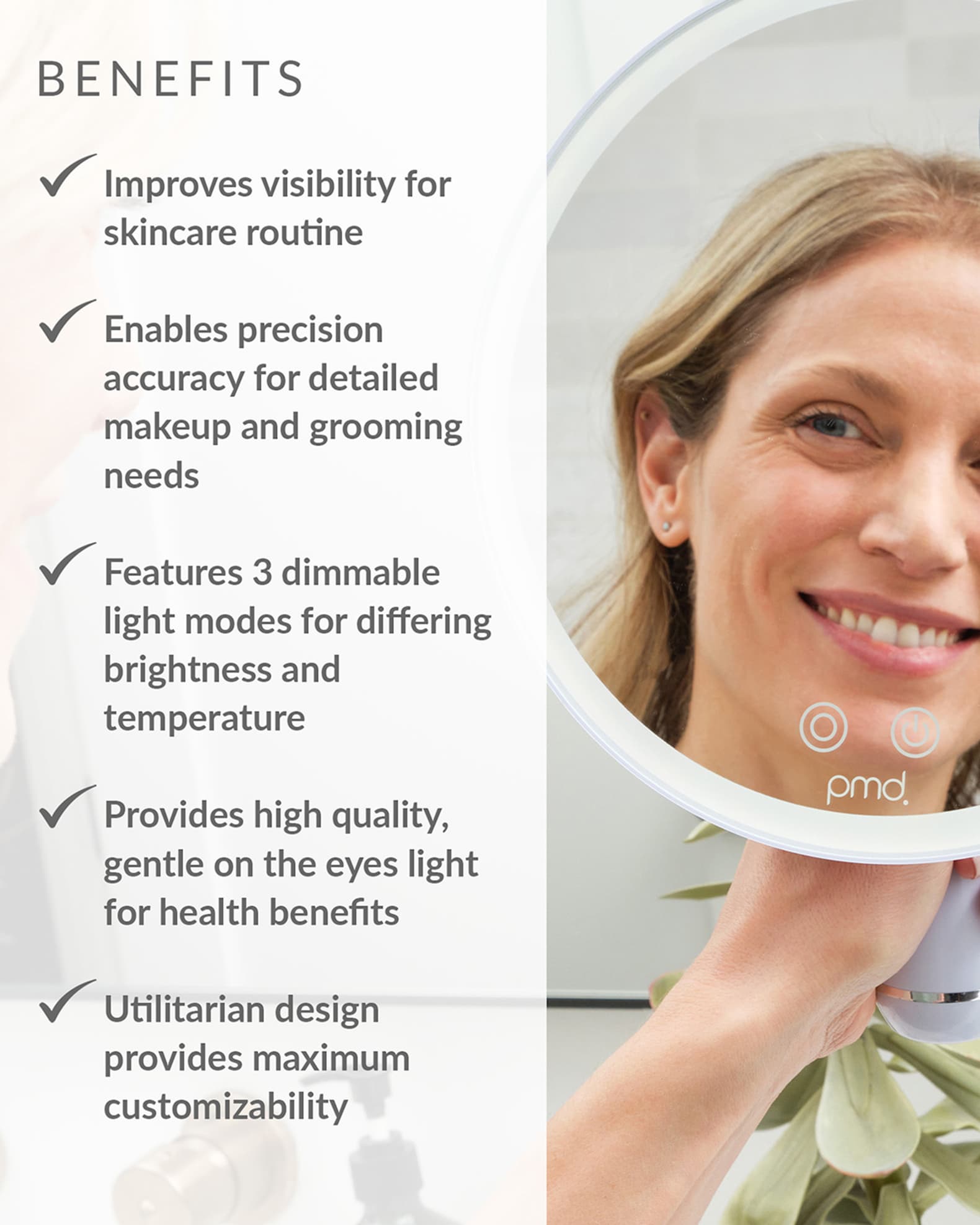 PMD Reflect Pro LED Vanity Mirror 1