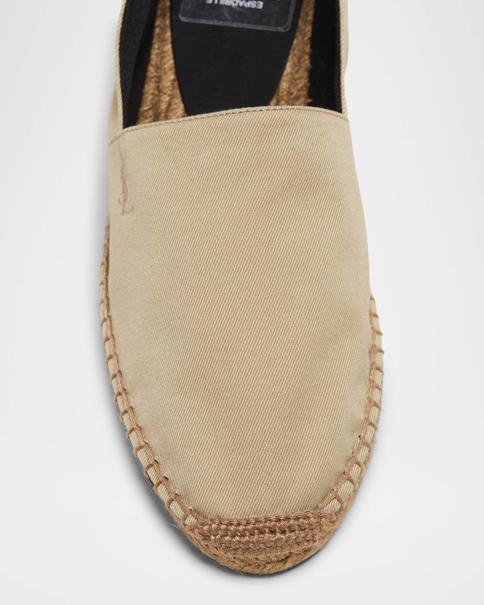 【関税＆送料込み】Saint Laurent Cotton Espadrilles nm_4951818_100314_m
