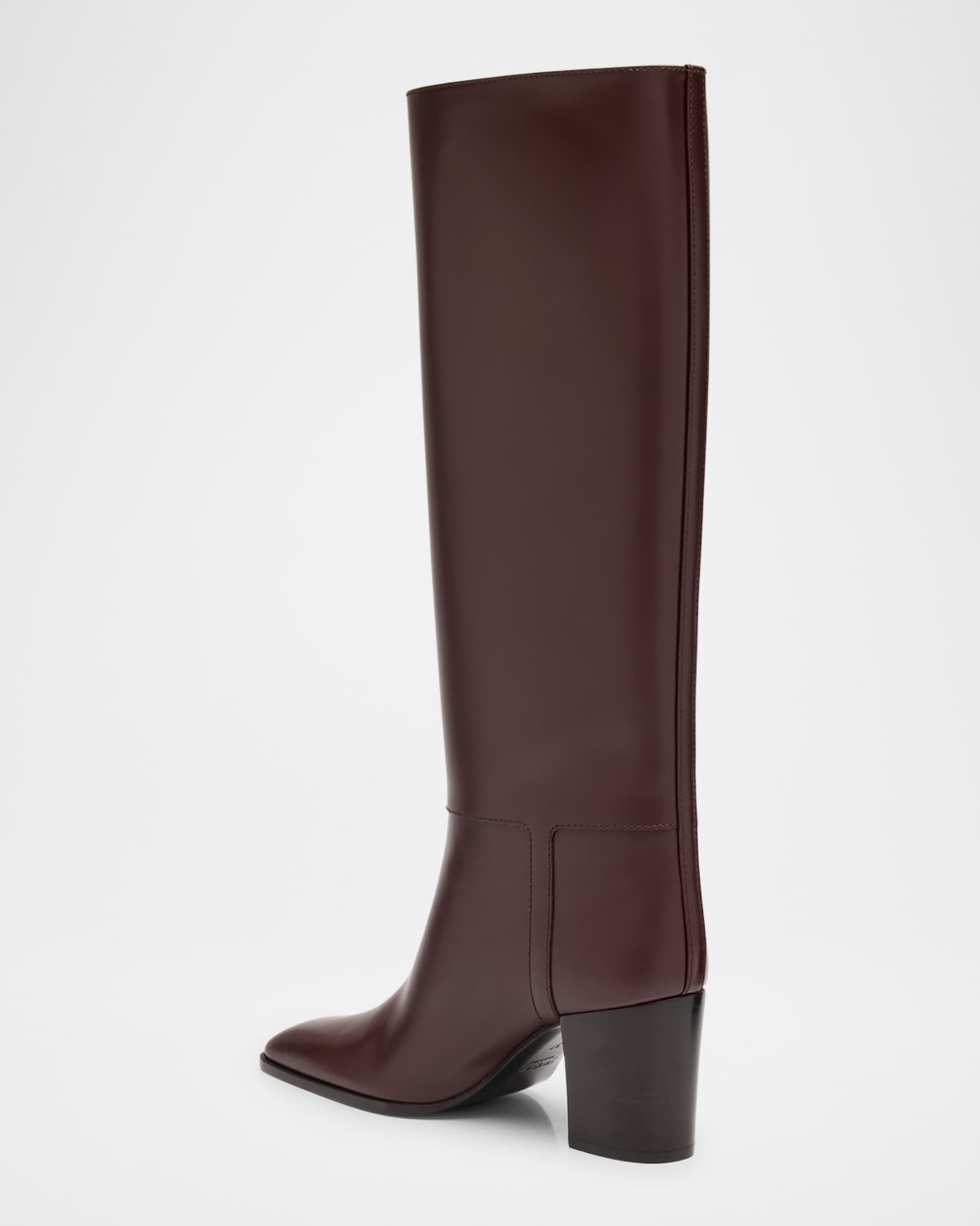 Saint Laurent Julia 75 Knee-High Leather Boots | Neiman Marcus