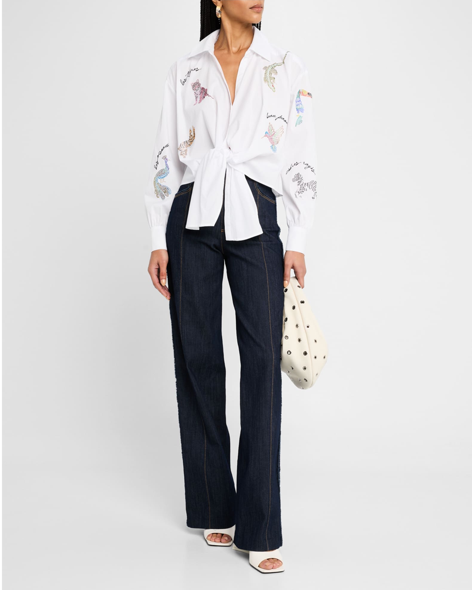 Mariana Rhinestone Jungle Top  1