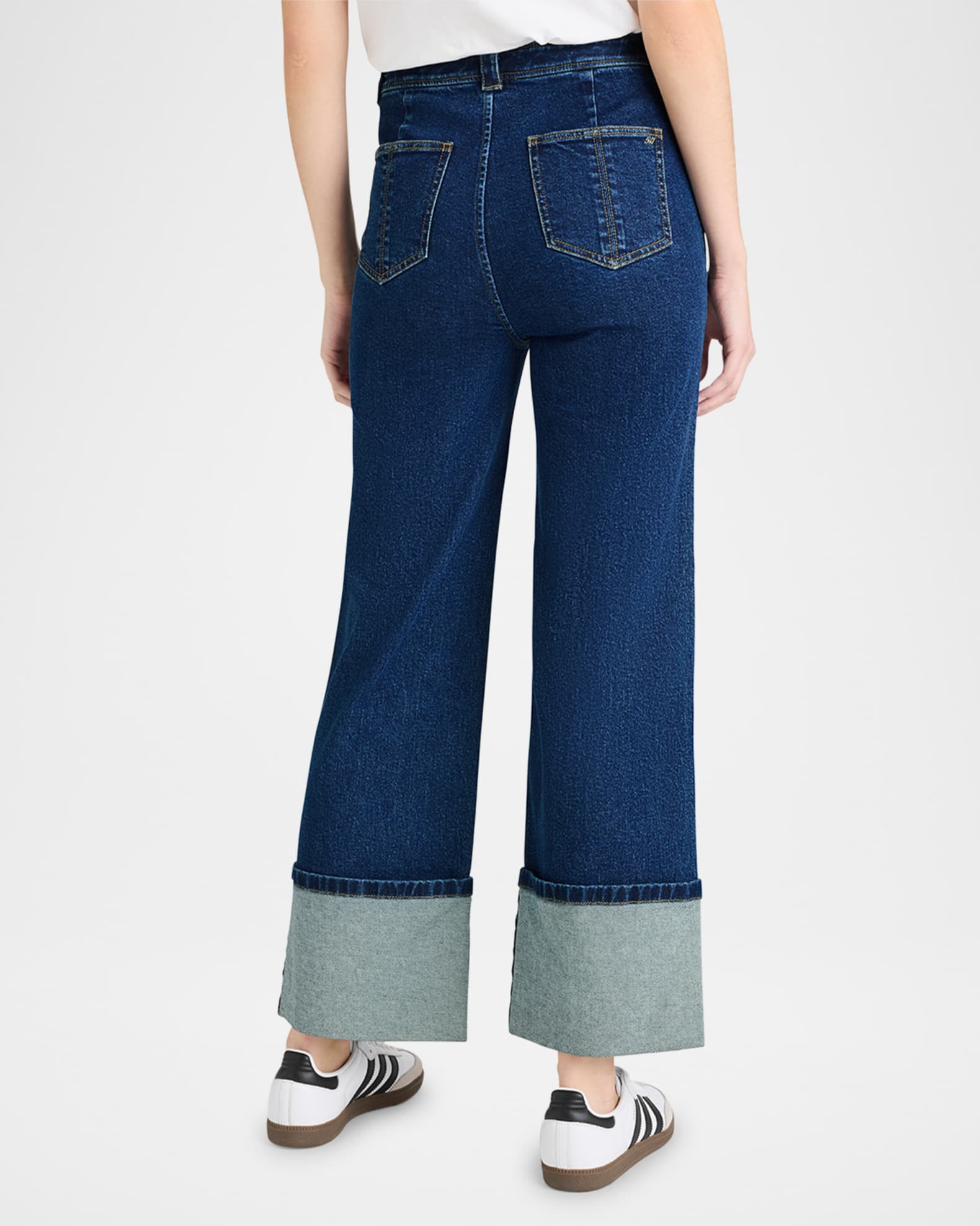 Cinq a Sept Benji Cuffed Jeans | Neiman Marcus