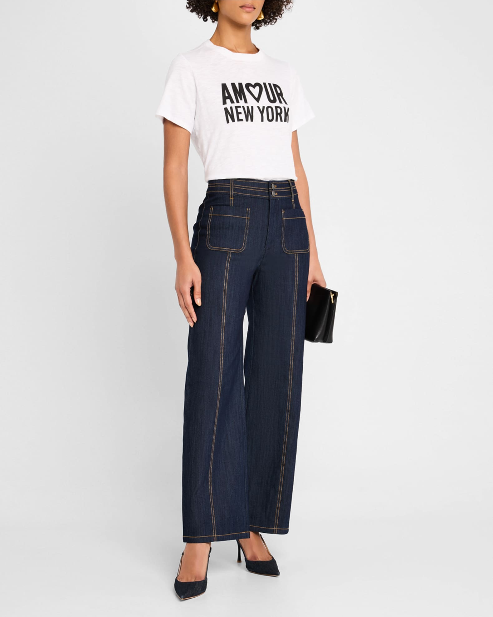Short-Sleeve Amour Heart Tee 1