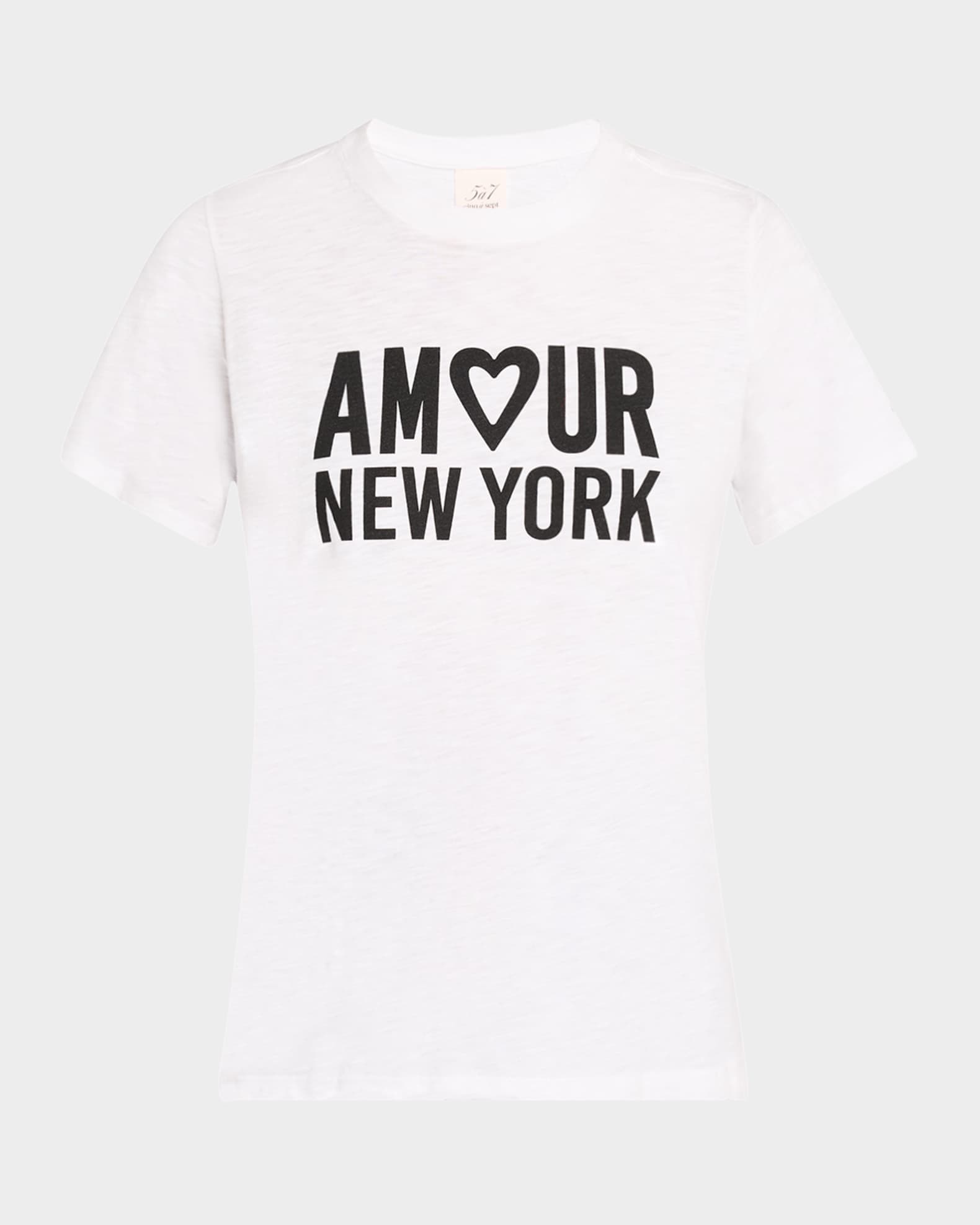 Short-Sleeve Amour Heart Tee 0
