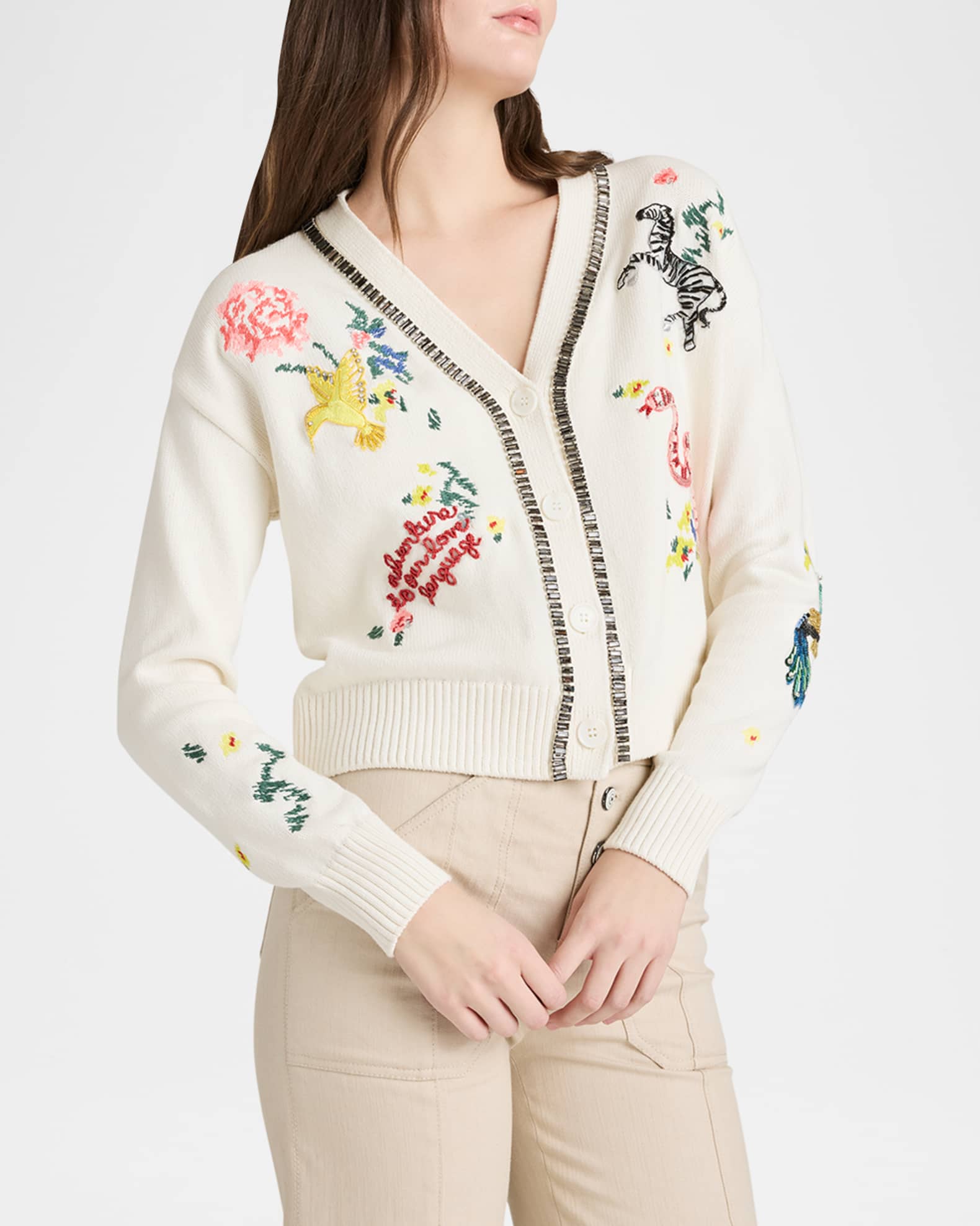 Nyla Animal Cardigan 1