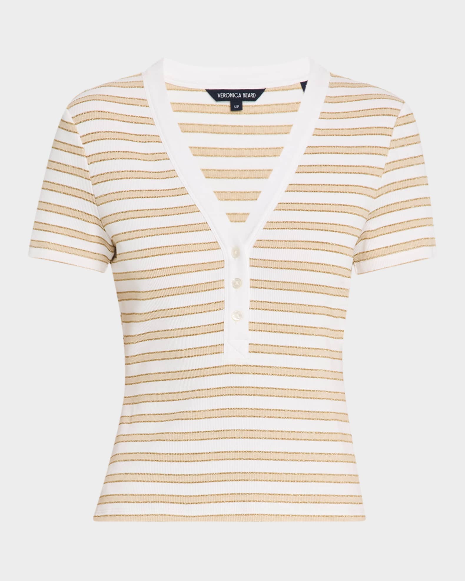 Dekalb Stripe Short-Sleeve Top  0