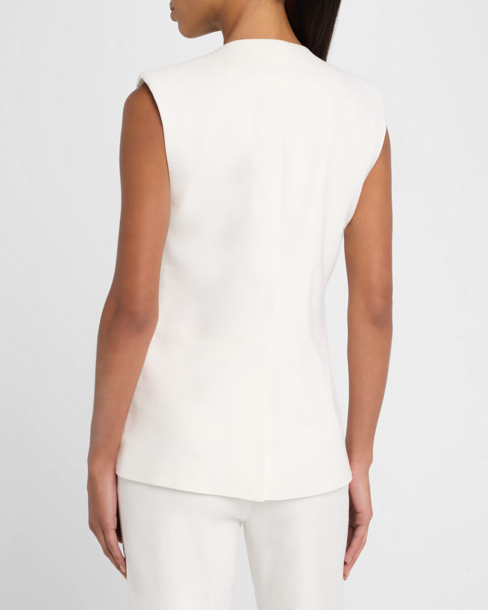 トップス Venica Camisole tailored vest Veronica Beard Tamara Tailored Vest | Neiman Marcus