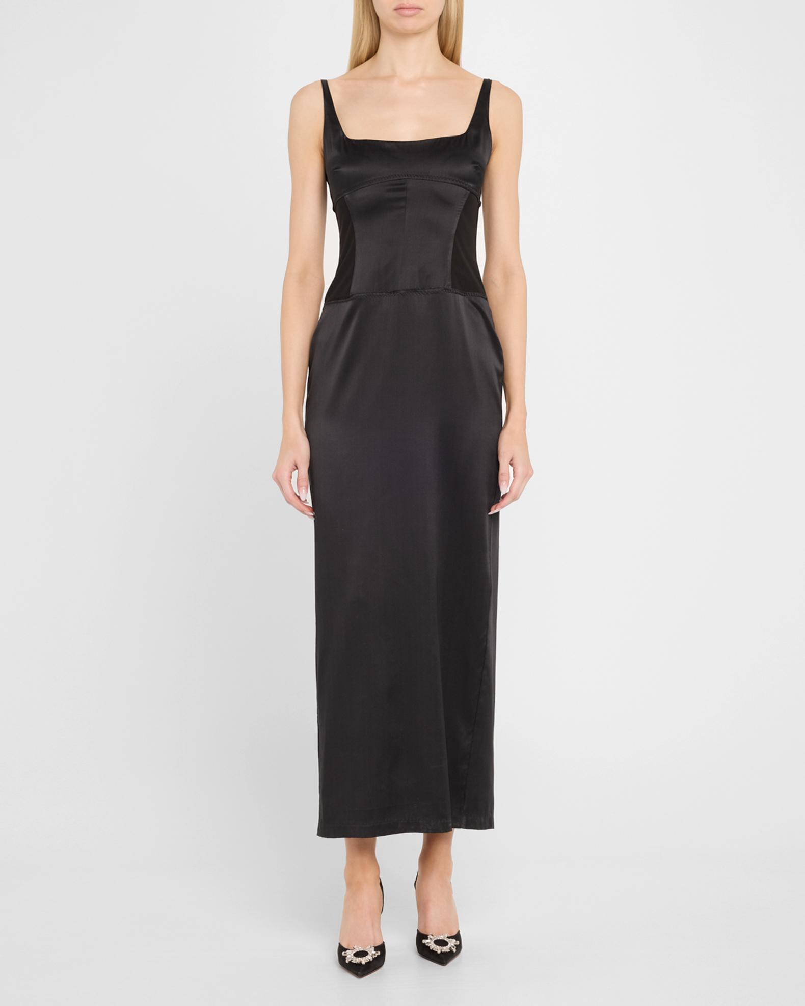 trapeze mini dress Alani Bow Trapeze Mini Dress: Black