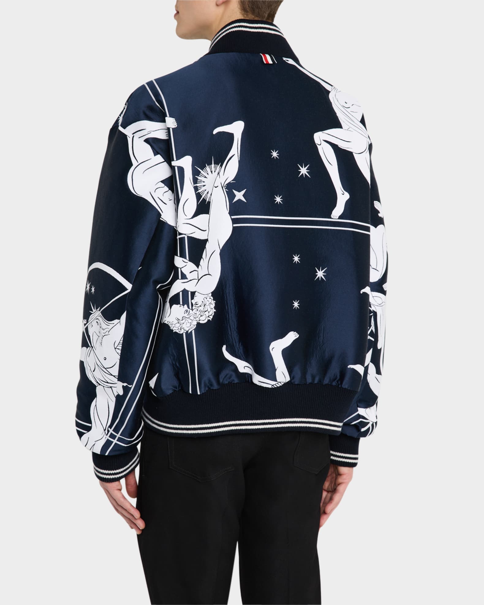 Thom Browne Men's Olympic Constellation Blouson Jacket