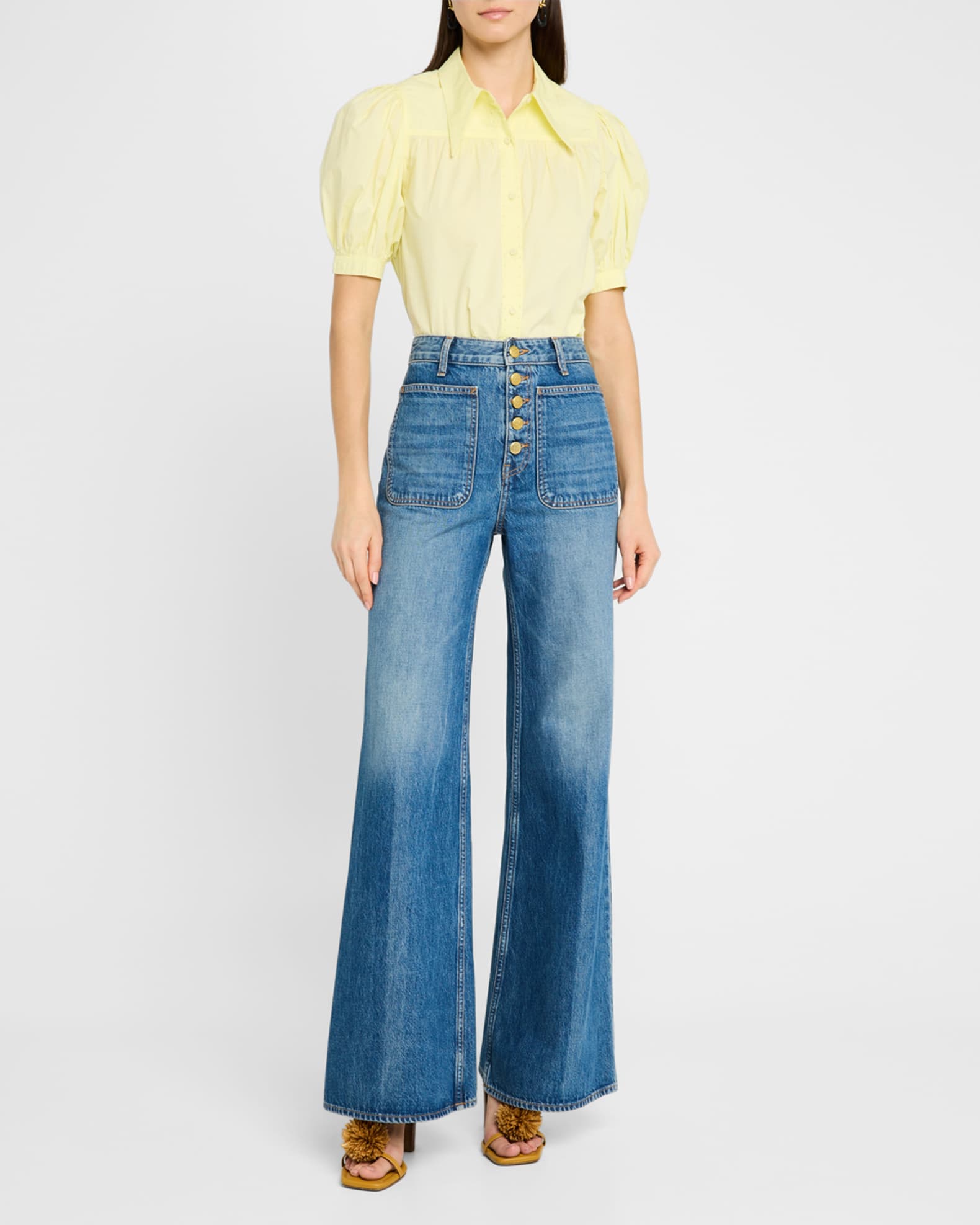 Freja Puff-Sleeve Top 1