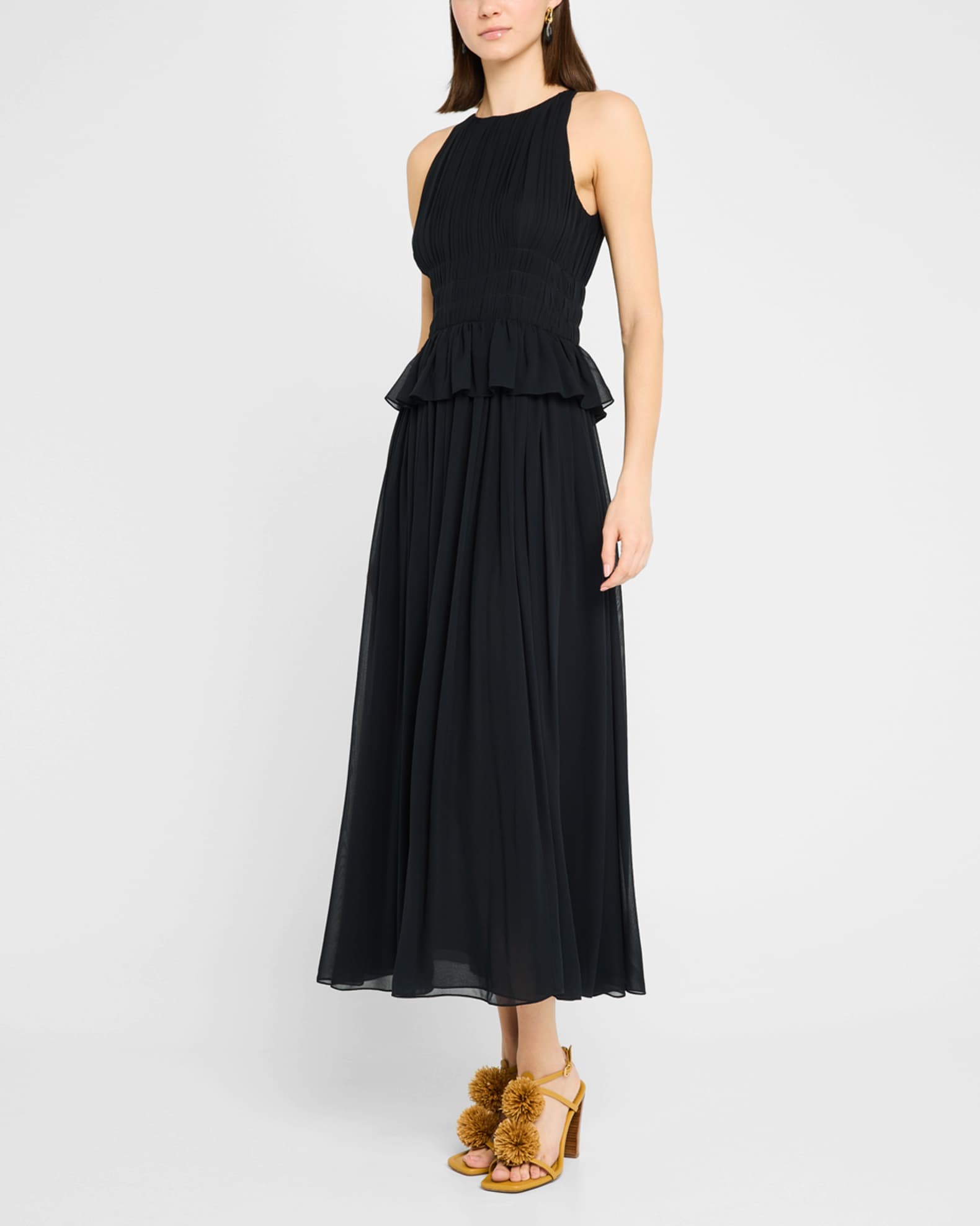 Adeline Silk Midi Dress 1