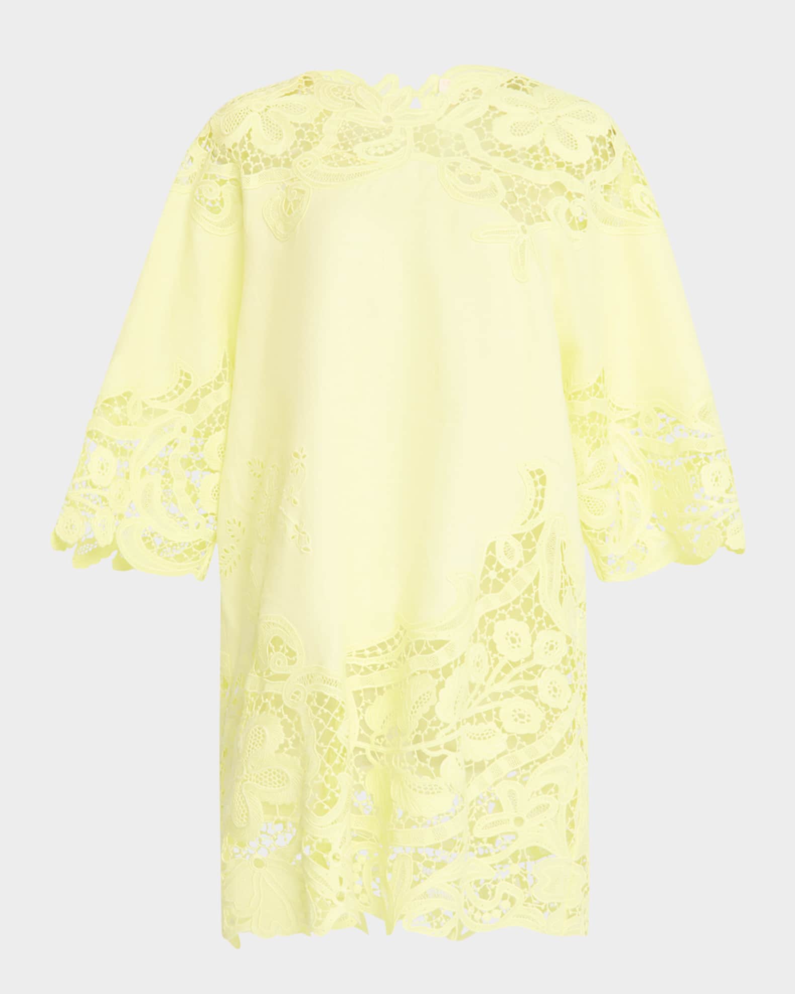 Brinna Embroidered Lace Tunic  0