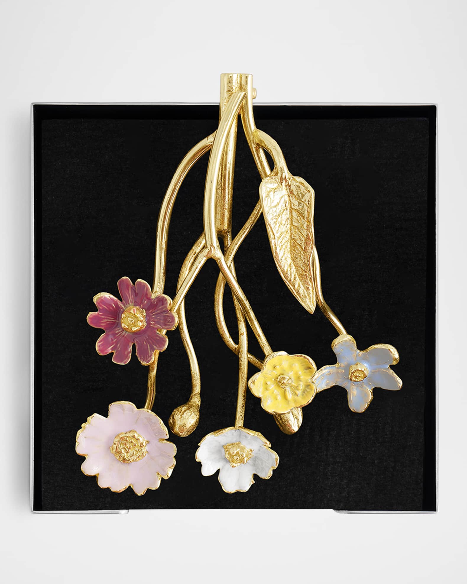 Michael Aram Wildflowers Cocktail Napkin Holder | Neiman Marcus