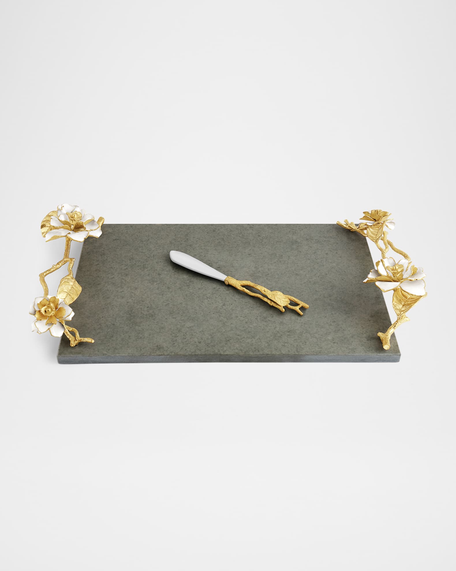 Gardenia Cheeseboard with Knife 0