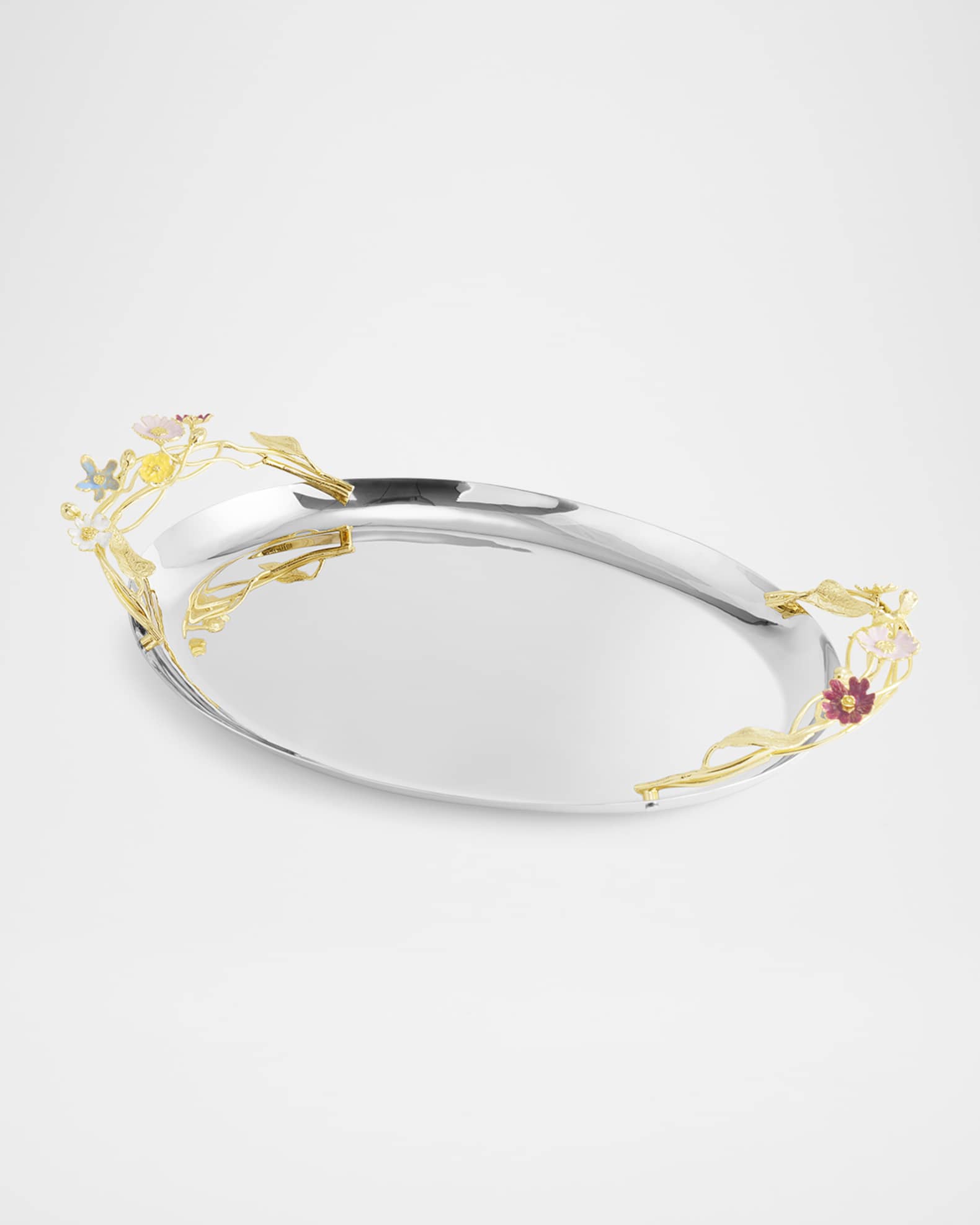 Wildflowers Oval Tray 1