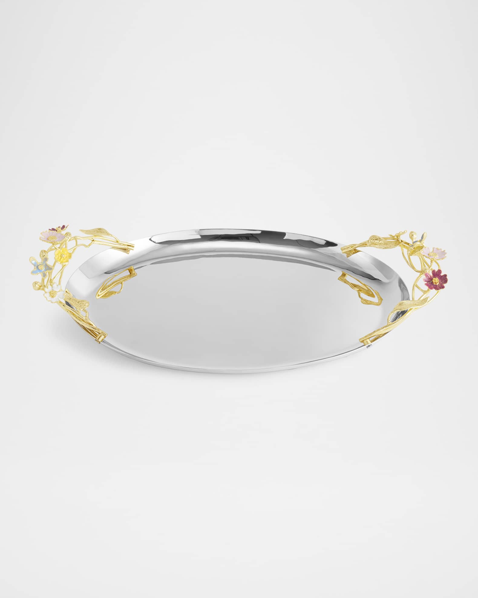Wildflowers Oval Tray 0