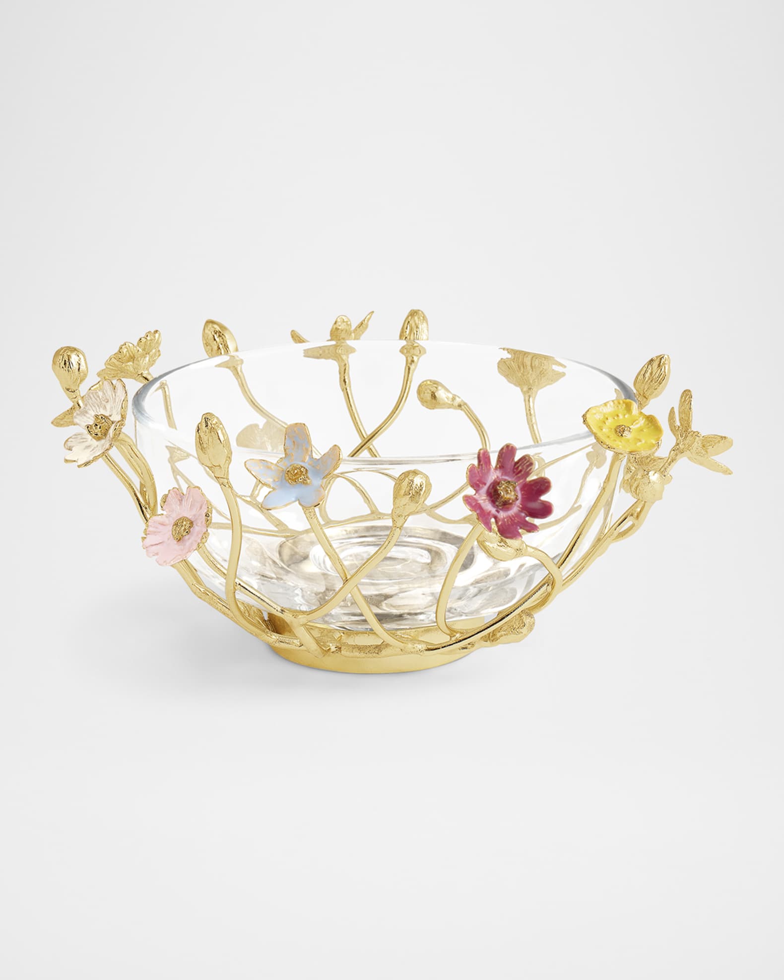 Wildflowers Small Glass Bowl 0