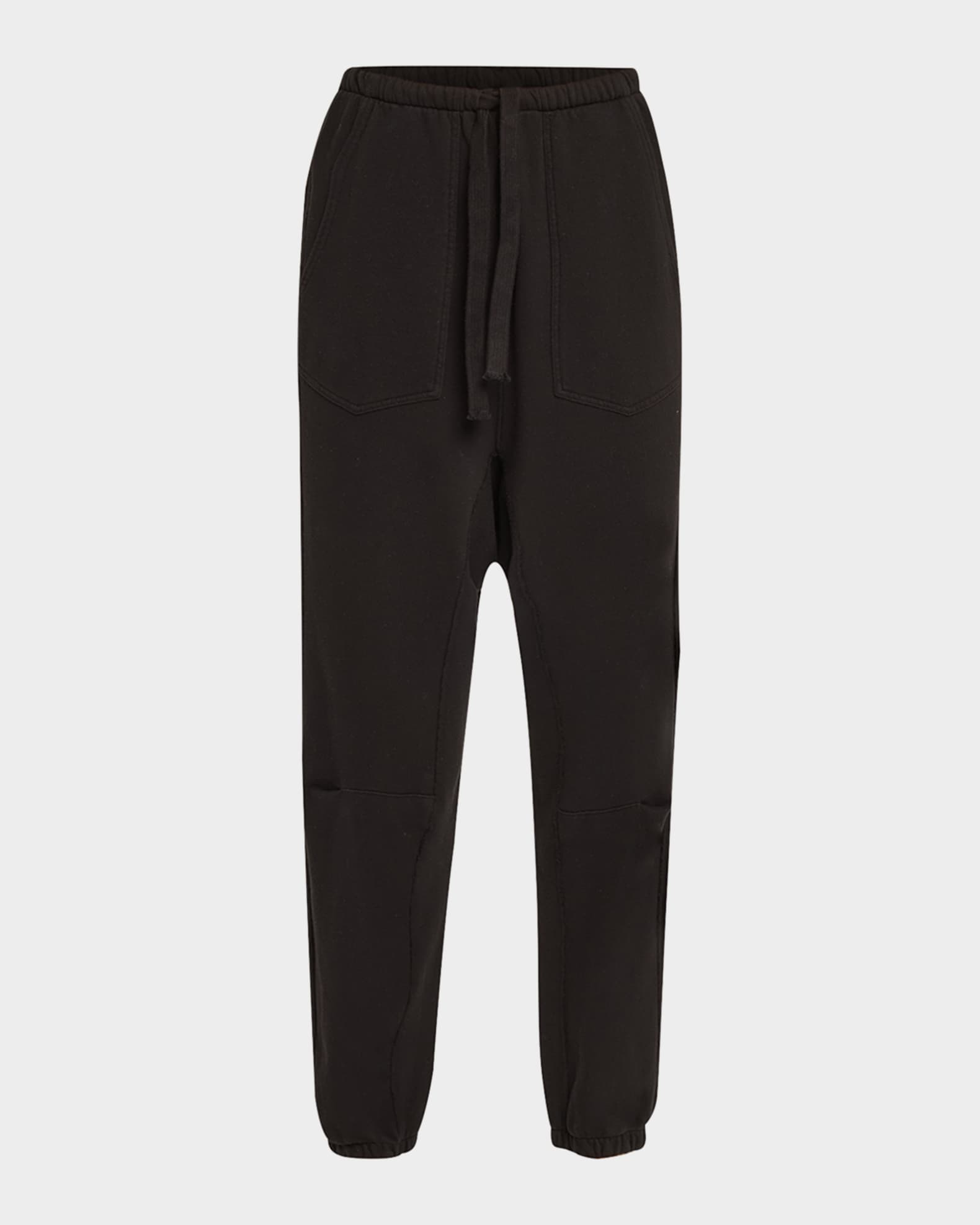 Dulce Drawstring Tapered Sweatpants 0