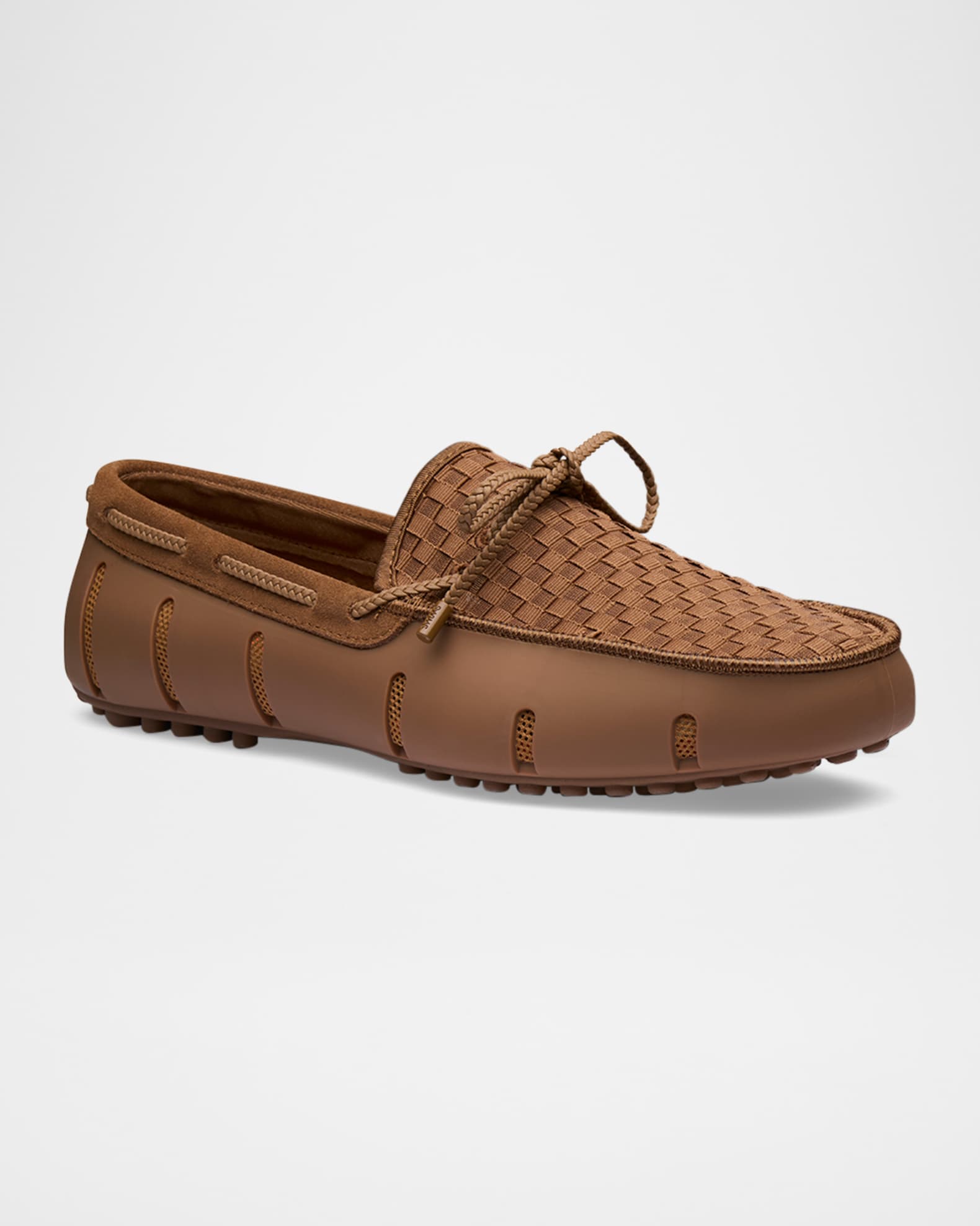 Men's Woven Textile and Suede Drivers 1