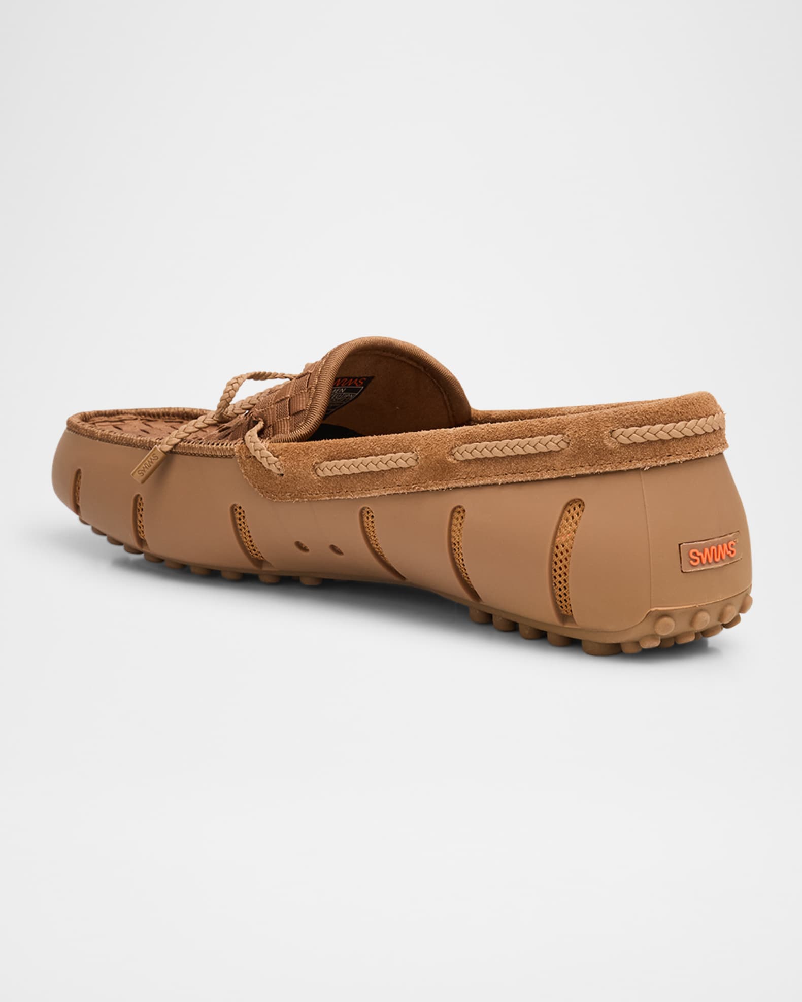 Men's Woven Textile and Suede Drivers 1