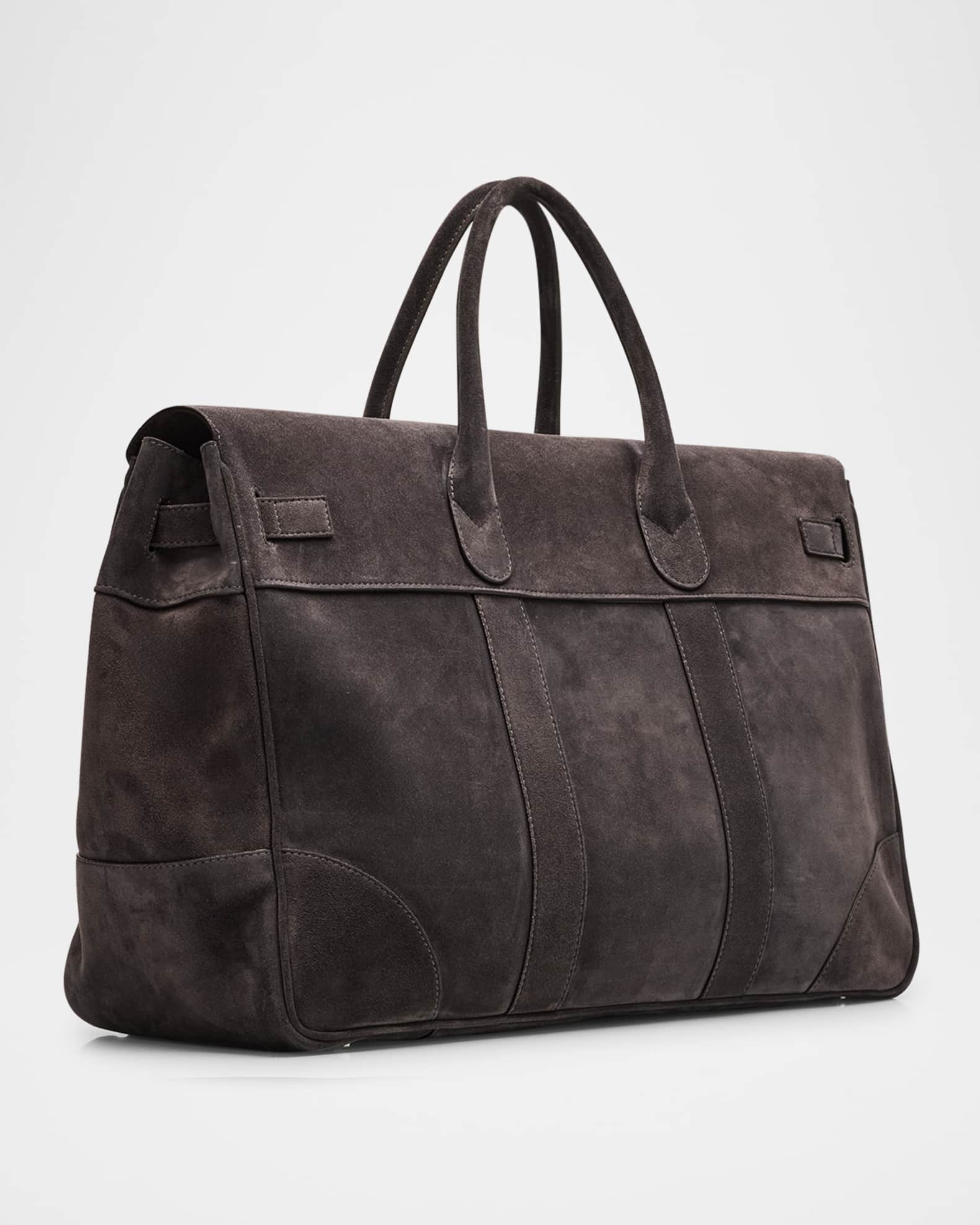 日本最大のブランド Brunello Cucinelli Bag Duffel Leather Exclusive Men's バッグ