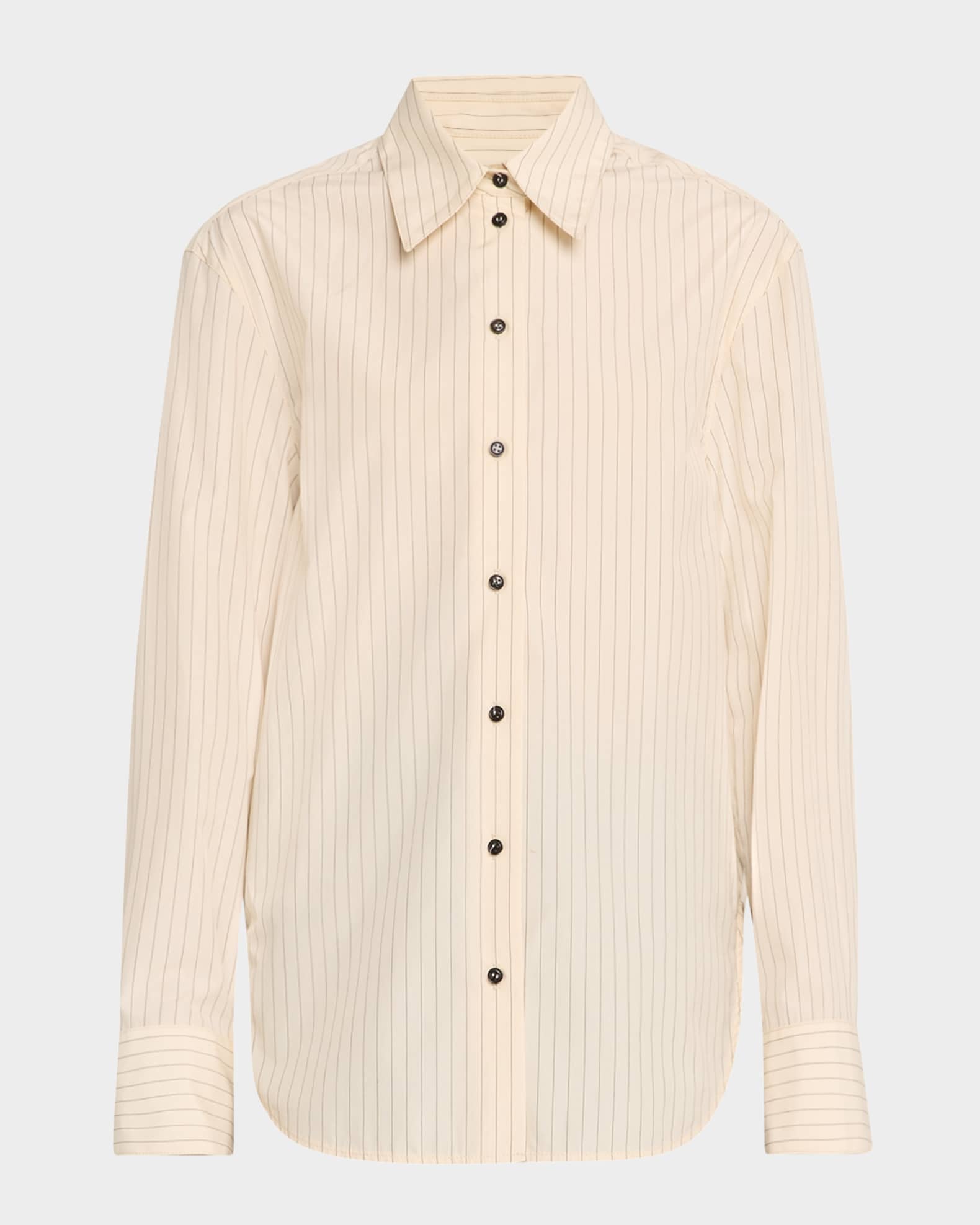 Alim Striped Button-Down Shirt 0