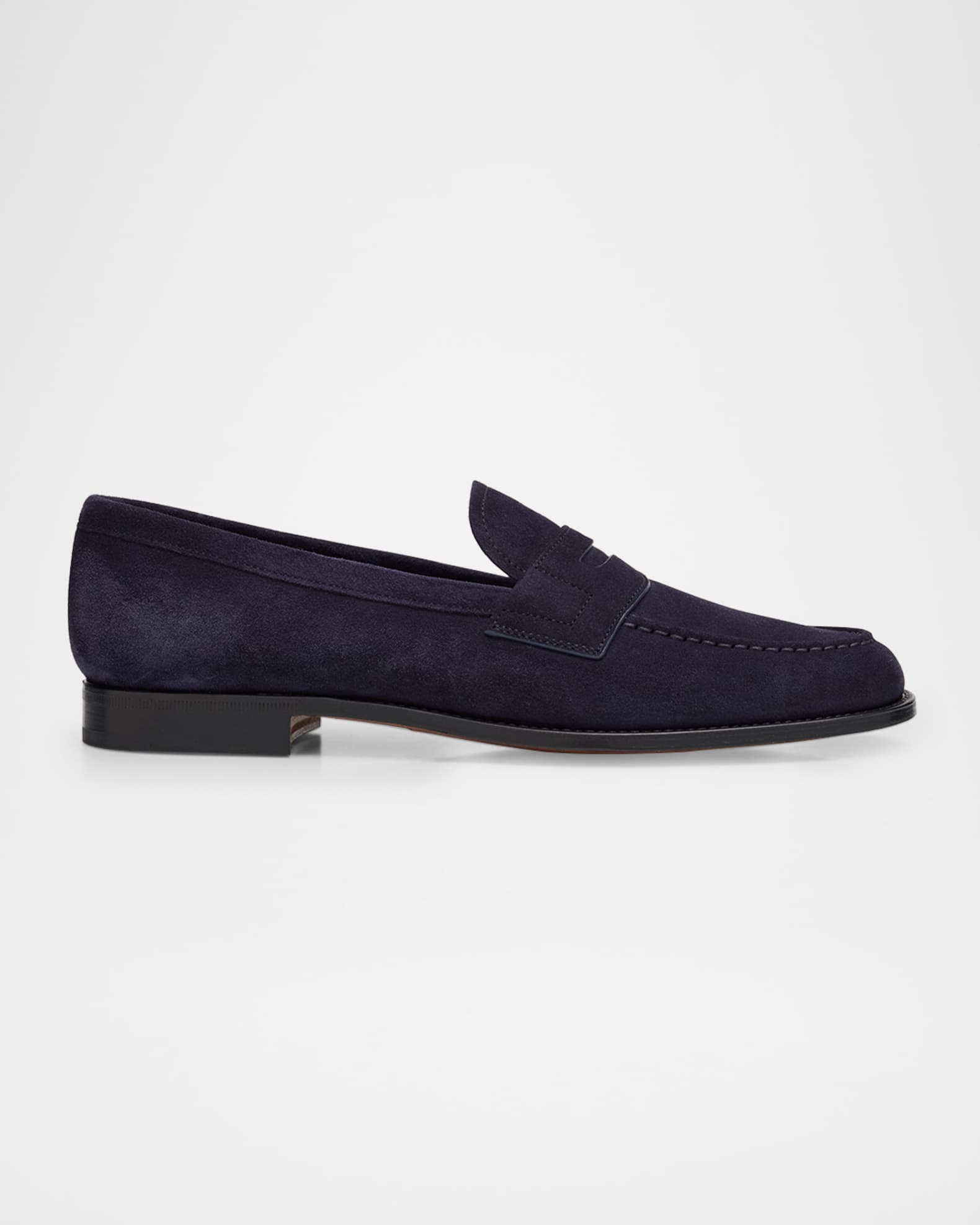 Church's Heswall Suede Penny Loafers | Neiman Marcus