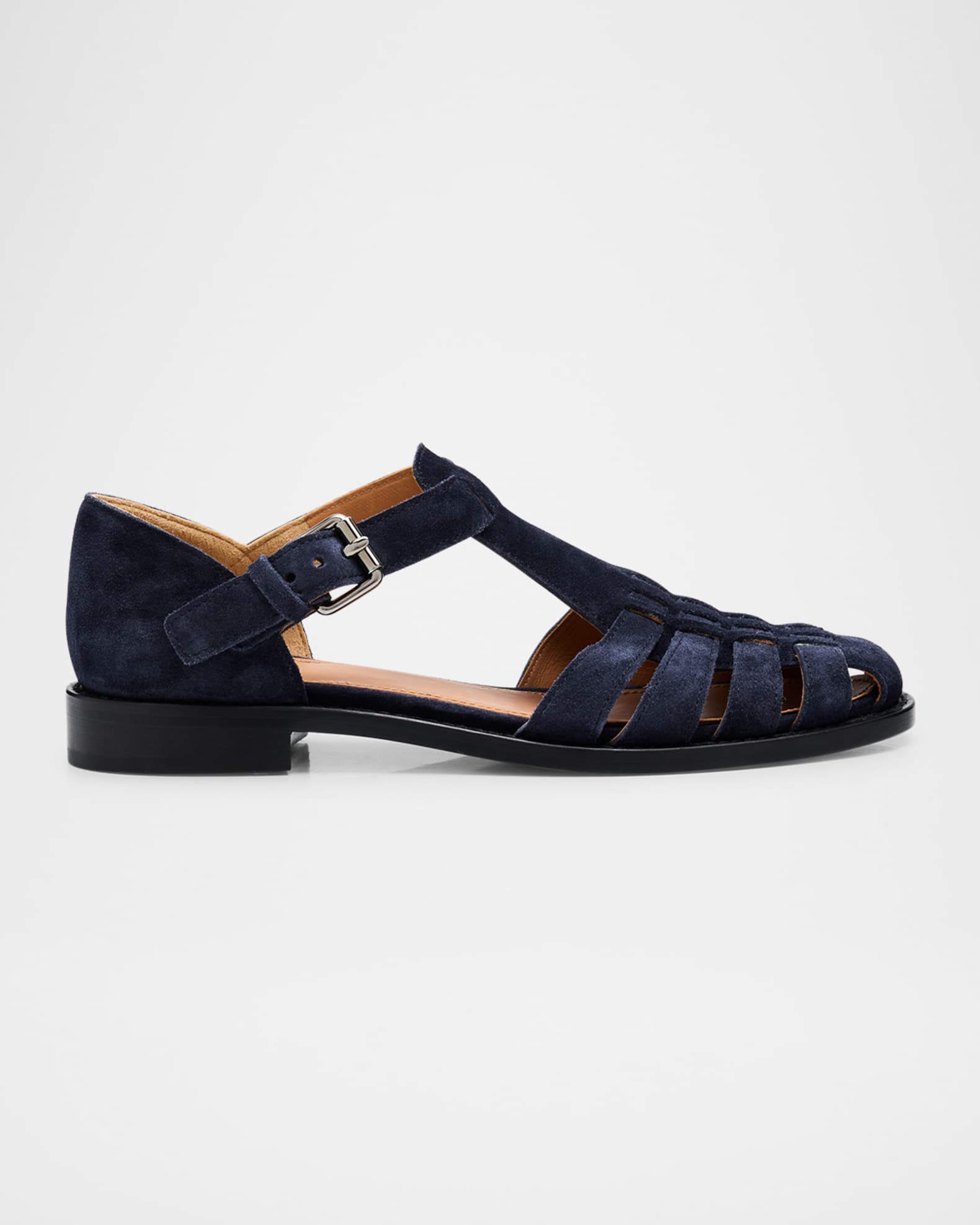 Kelsey Suede Fisherman Sandals