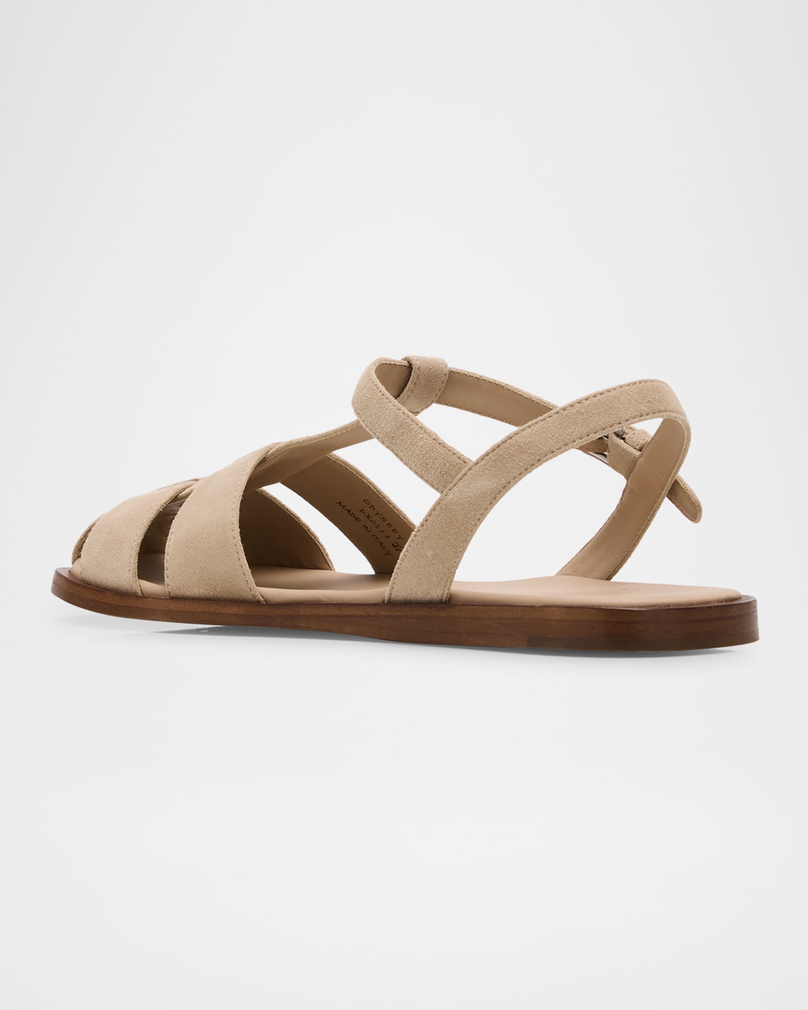 Odyssey Suede Fisherman Sandals 1