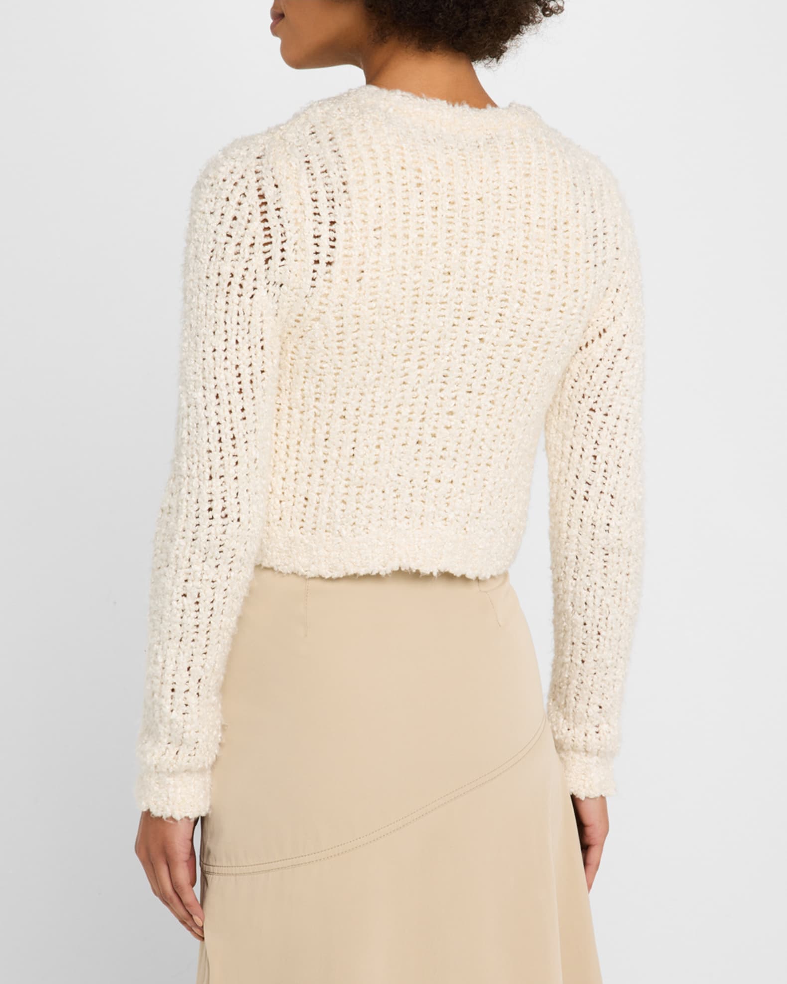 Adam Lippes Alice Mulberry Silk Cardigan | Neiman Marcus