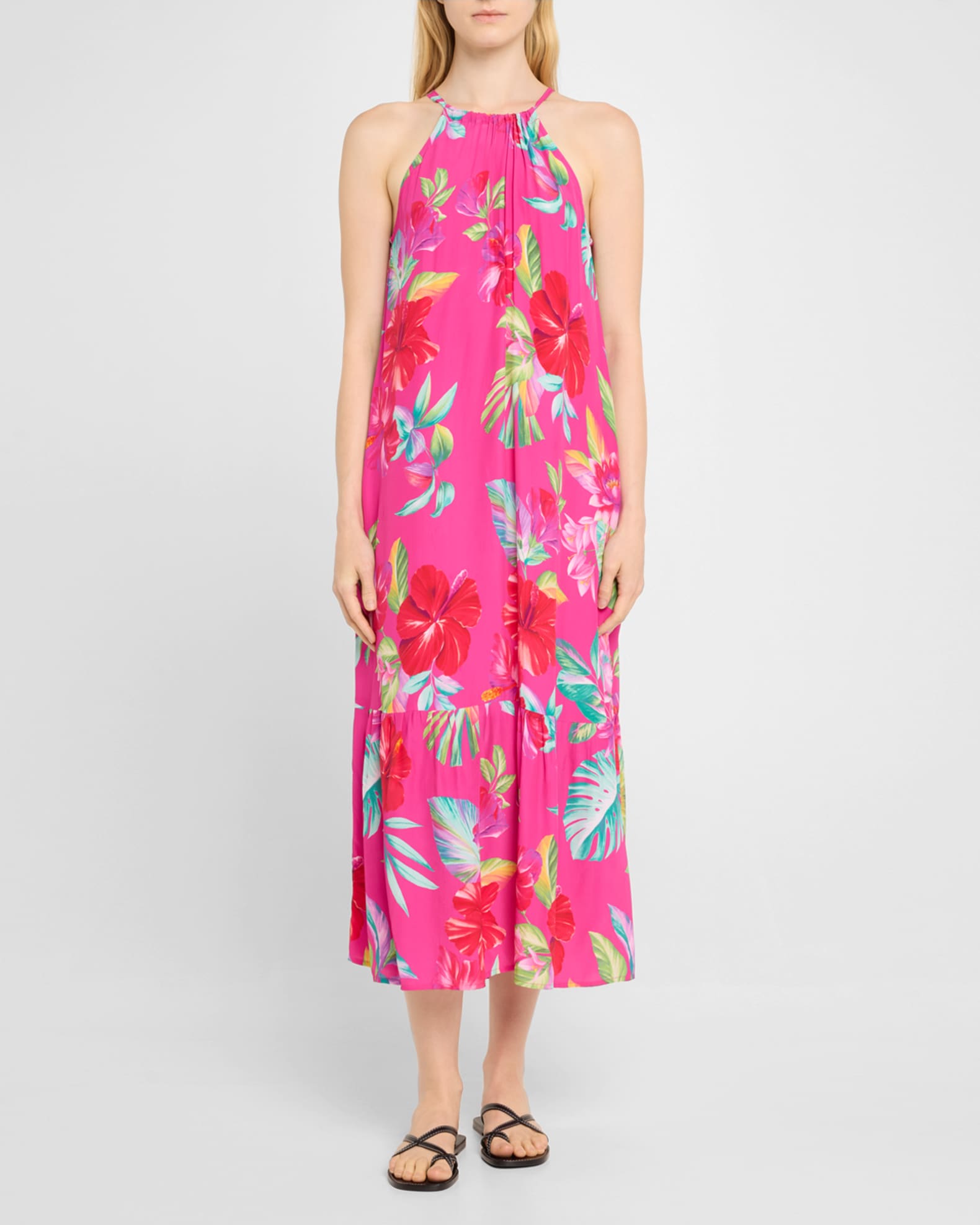 Fiesta Floral Maxi Dress 1