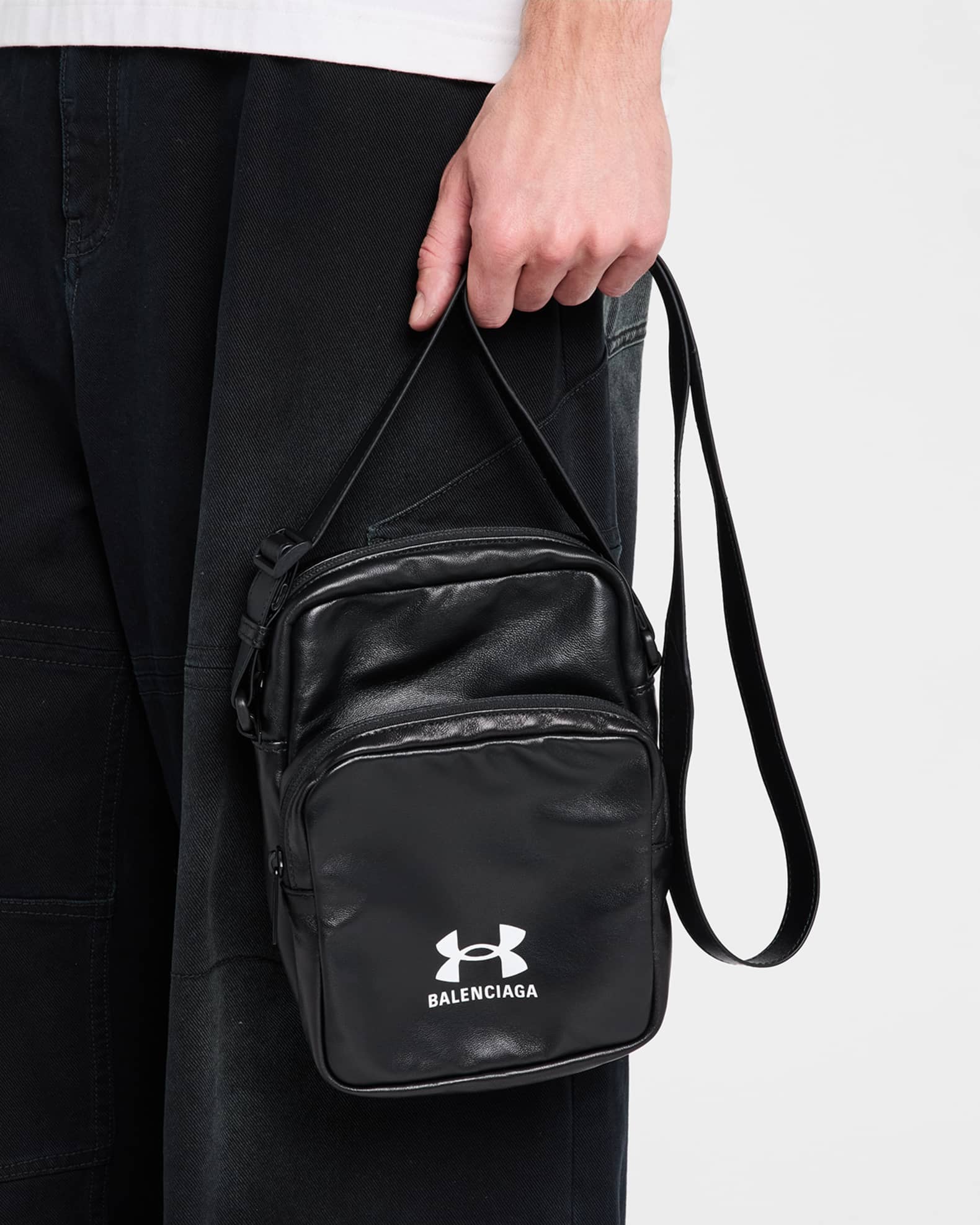 x Under Armour Men's Lambskin Crossbody Bag 1