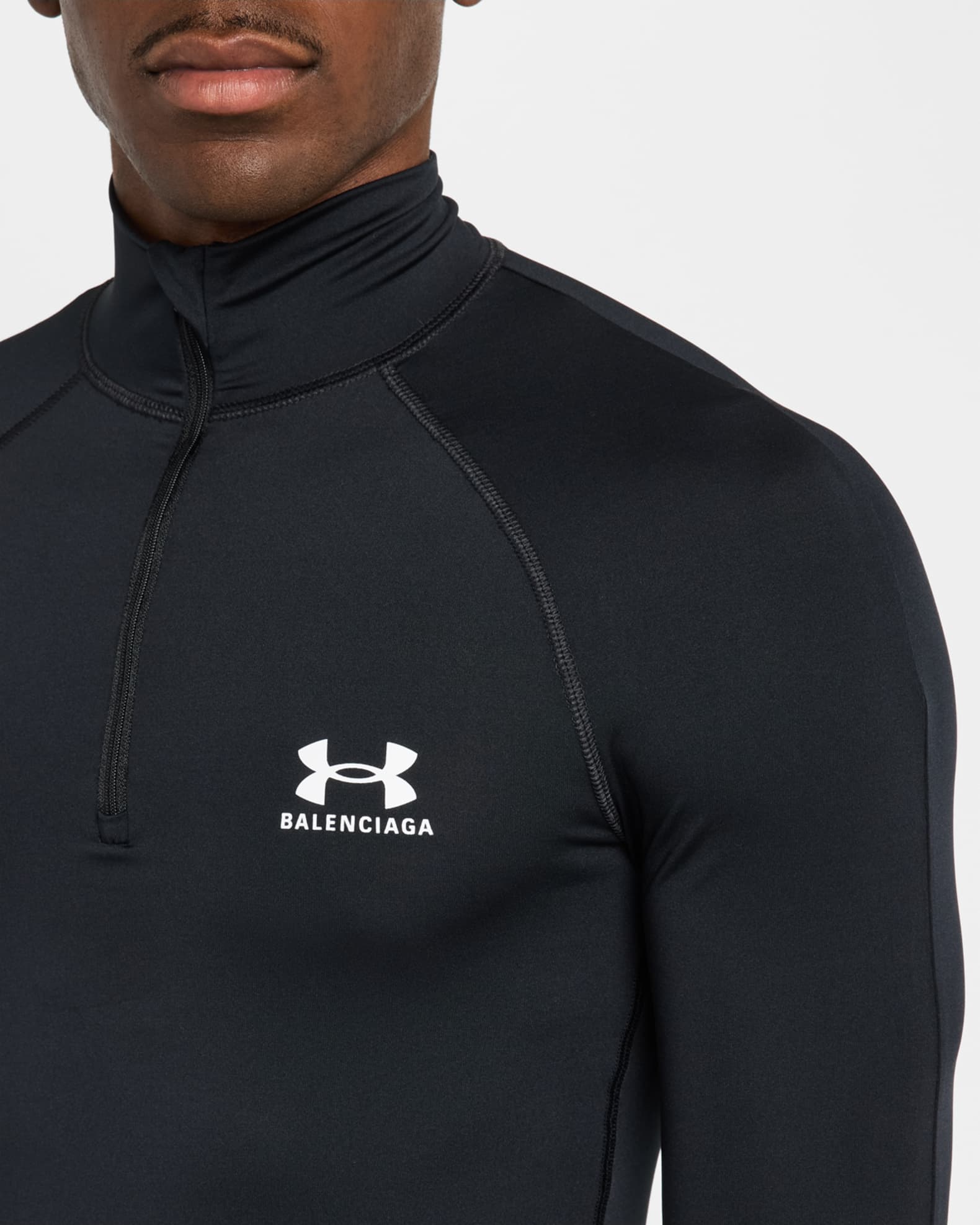 Balenciaga x Under Armour Men's Fitted Jacket | Neiman Marcus