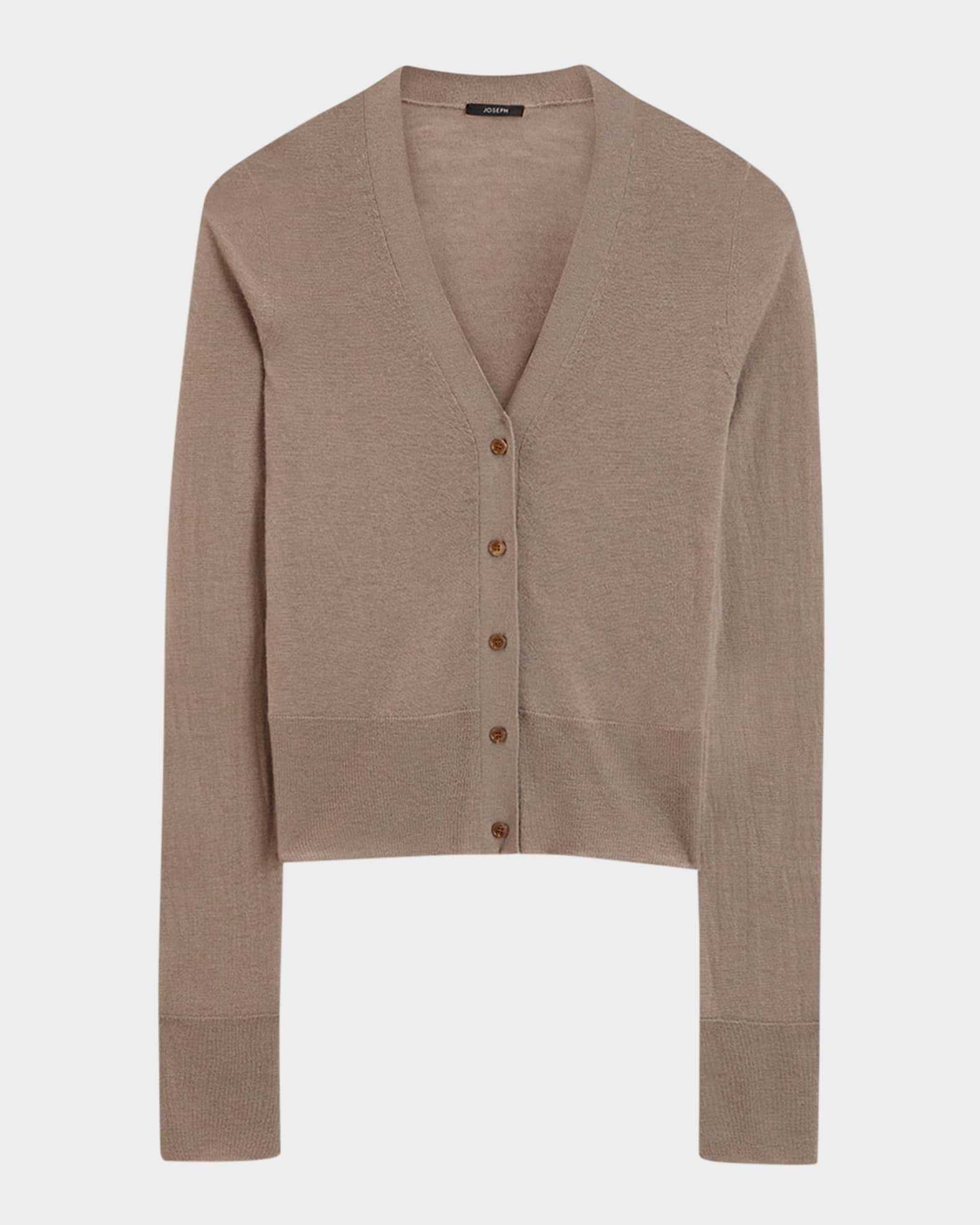 Cashair Semi-Sheer Cashmere Cardigan 0