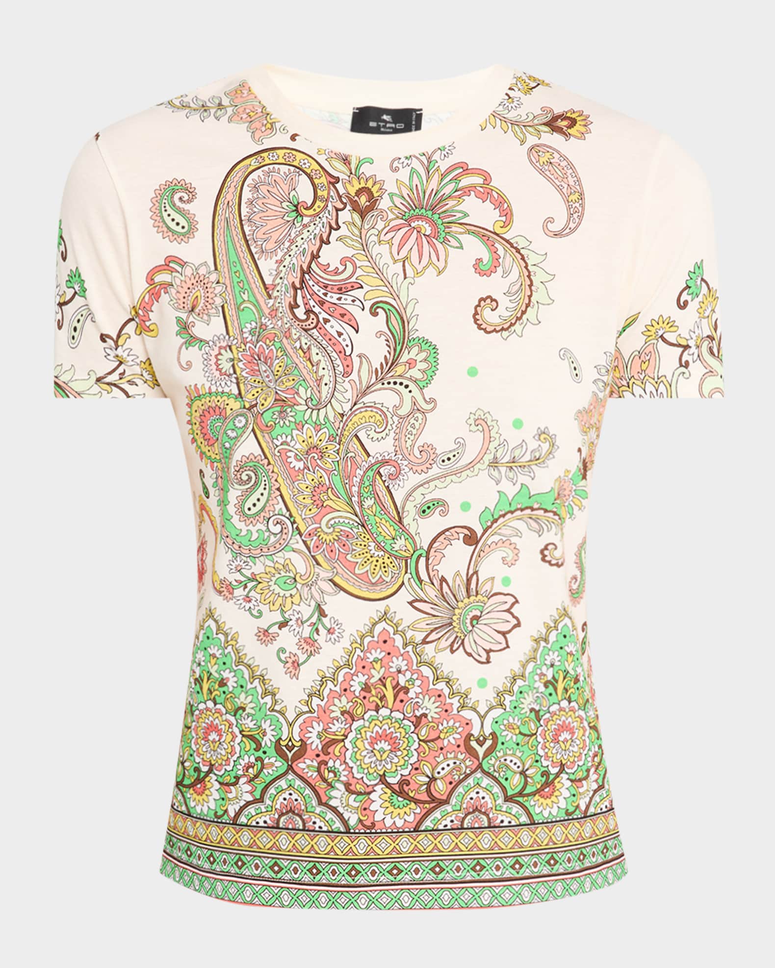 Foliage Engineer Print Short-Sleeve T-Shirt 0