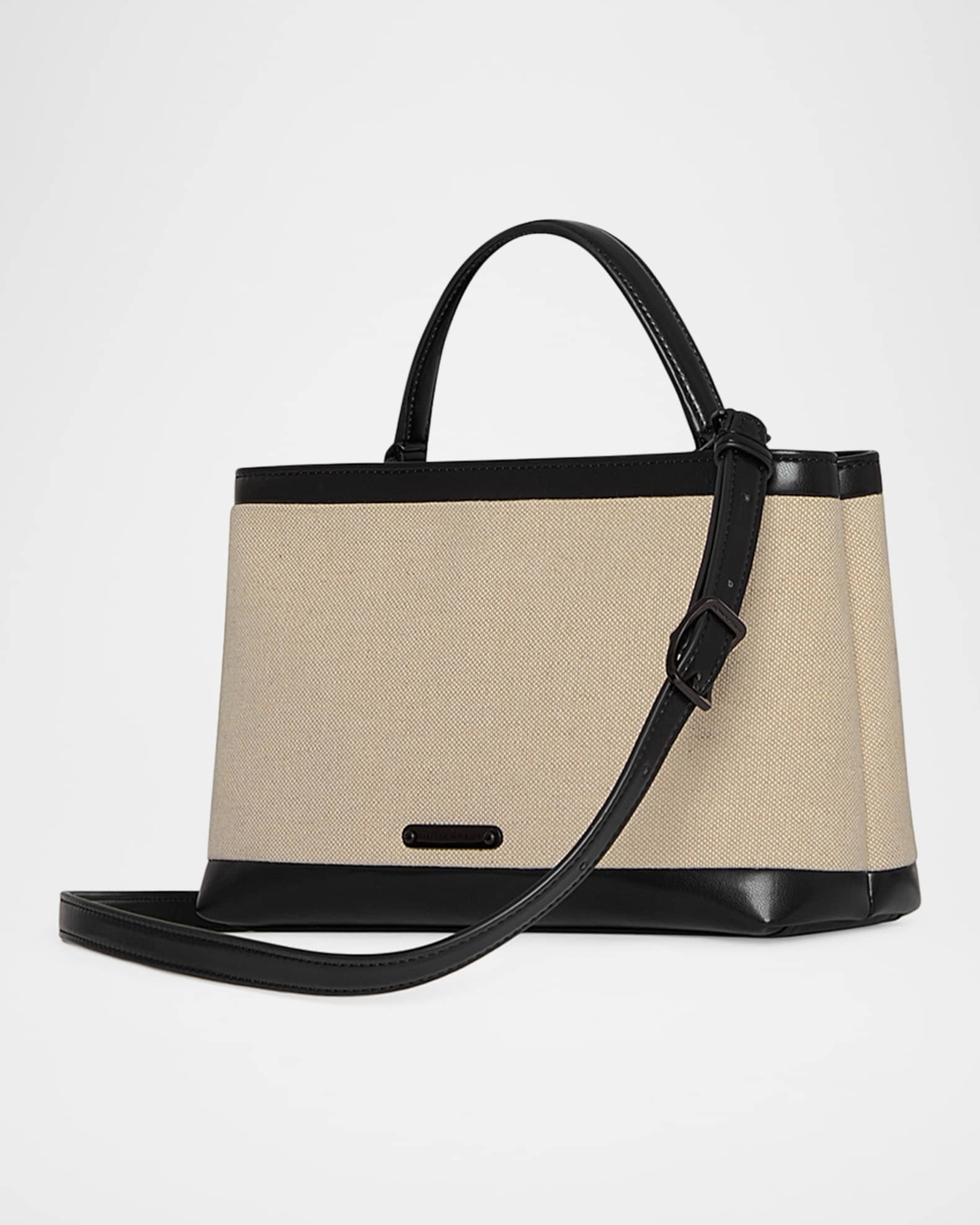 Megan Canvas Top-Handle Bag 1