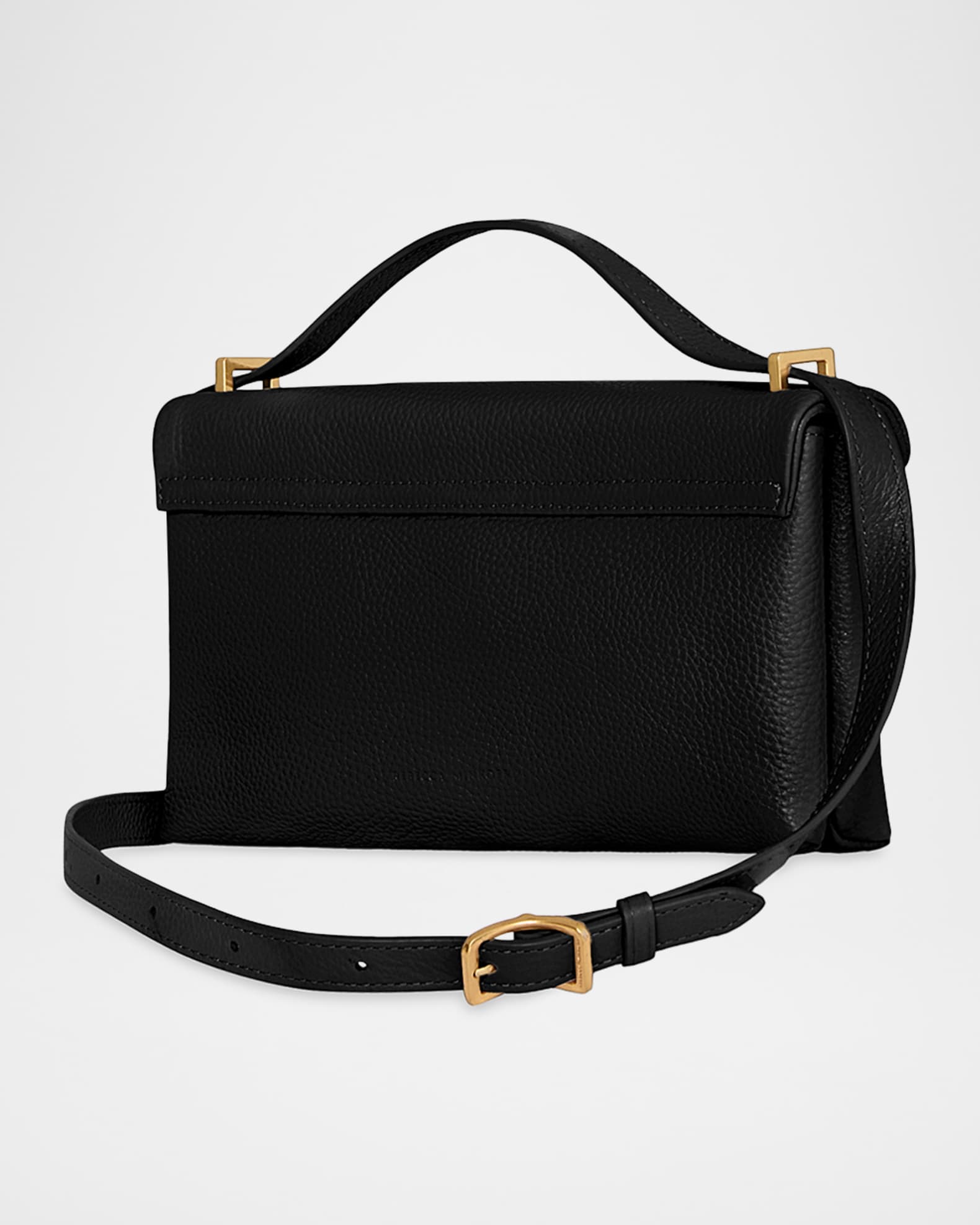 Megan East-West Leather Crossbody Bag 1