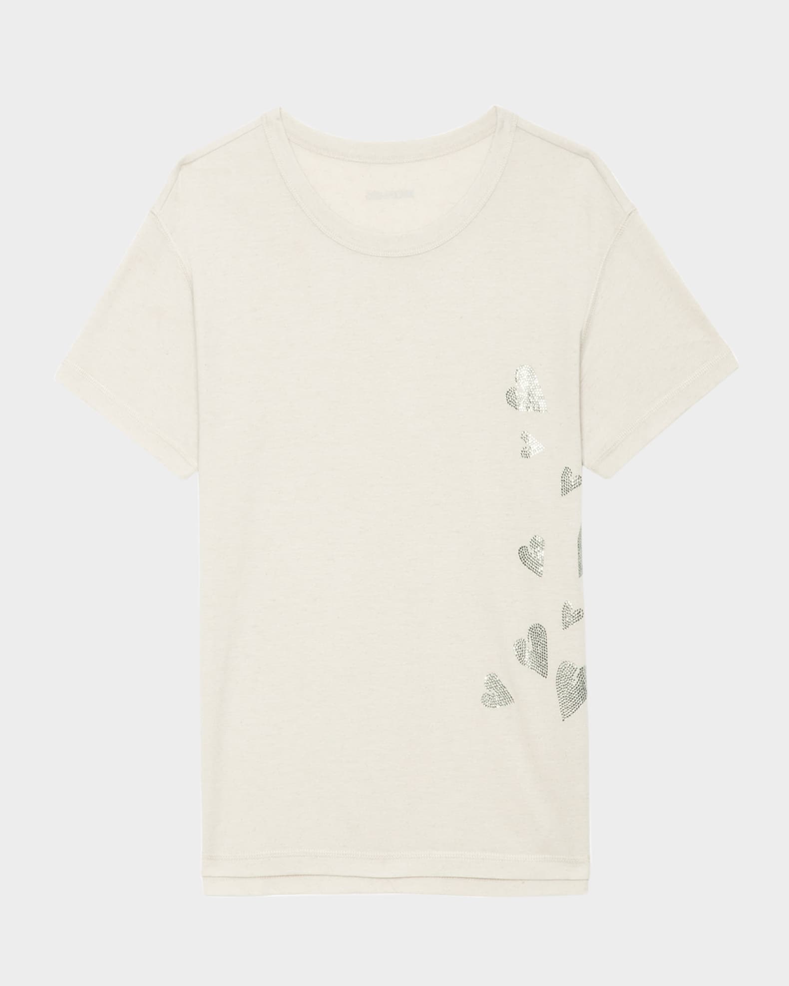 Marta Embellished Heart T-Shirt 0