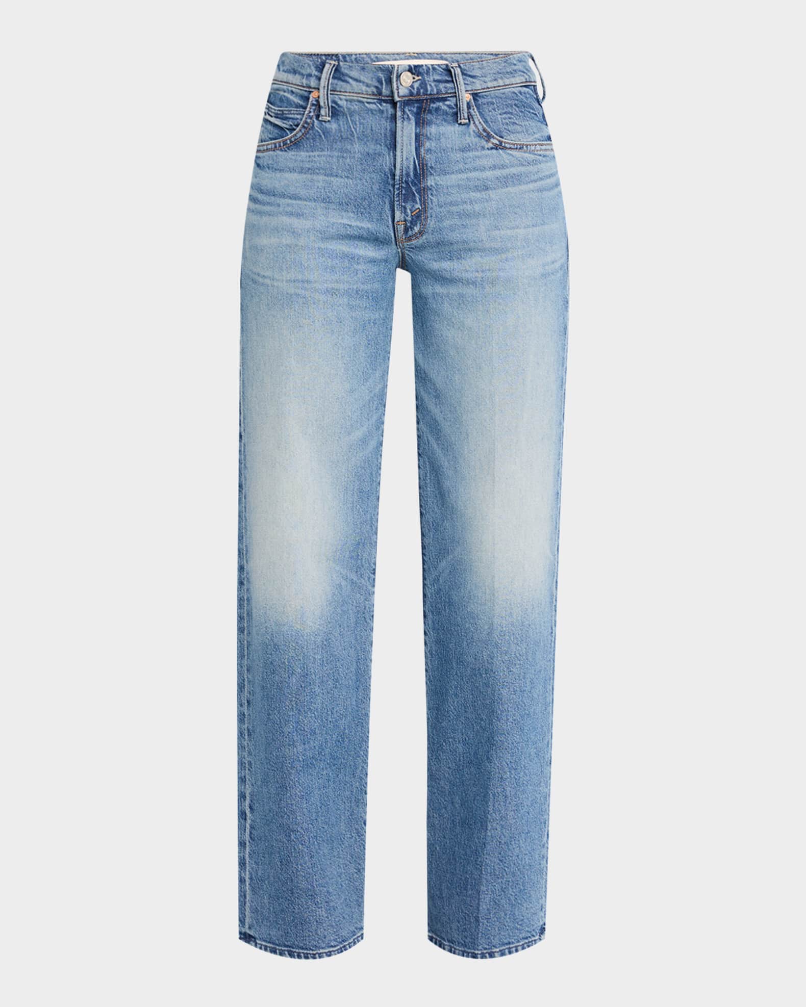 Lil' Mid-Rise Tunnel Vision Sneak Jeans 0