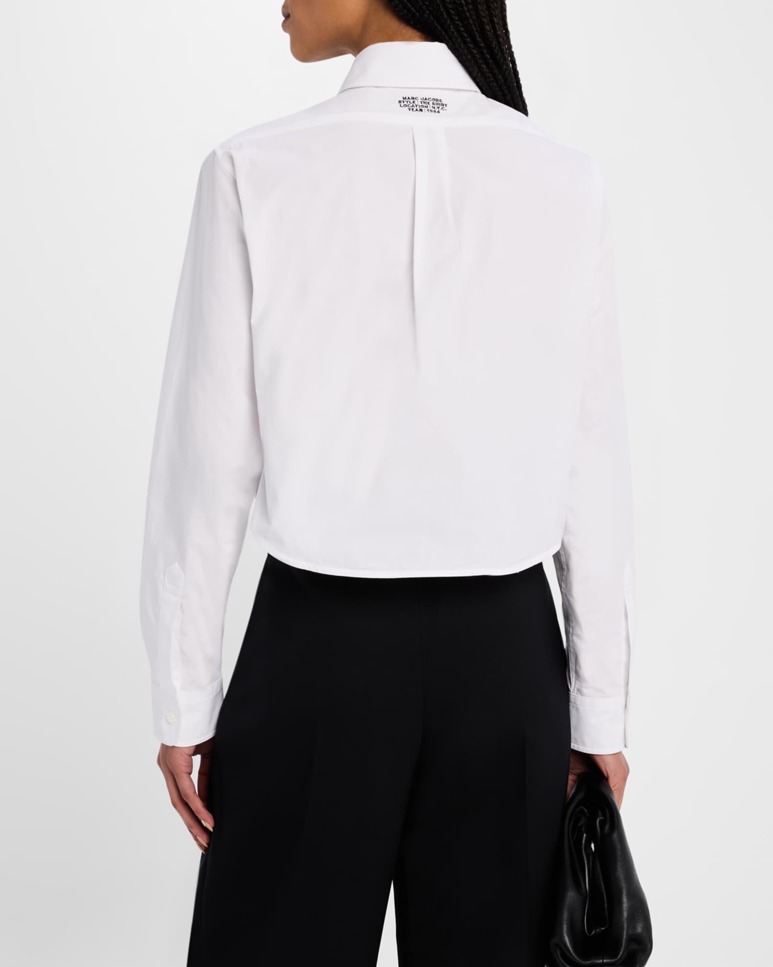 Marc Jacobs The Cropped Femme Shirt | Neiman Marcus