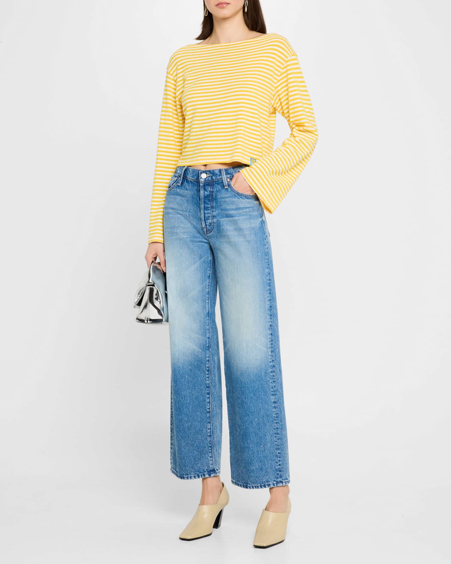 Lil' Dodger Button Sneak Jeans 1