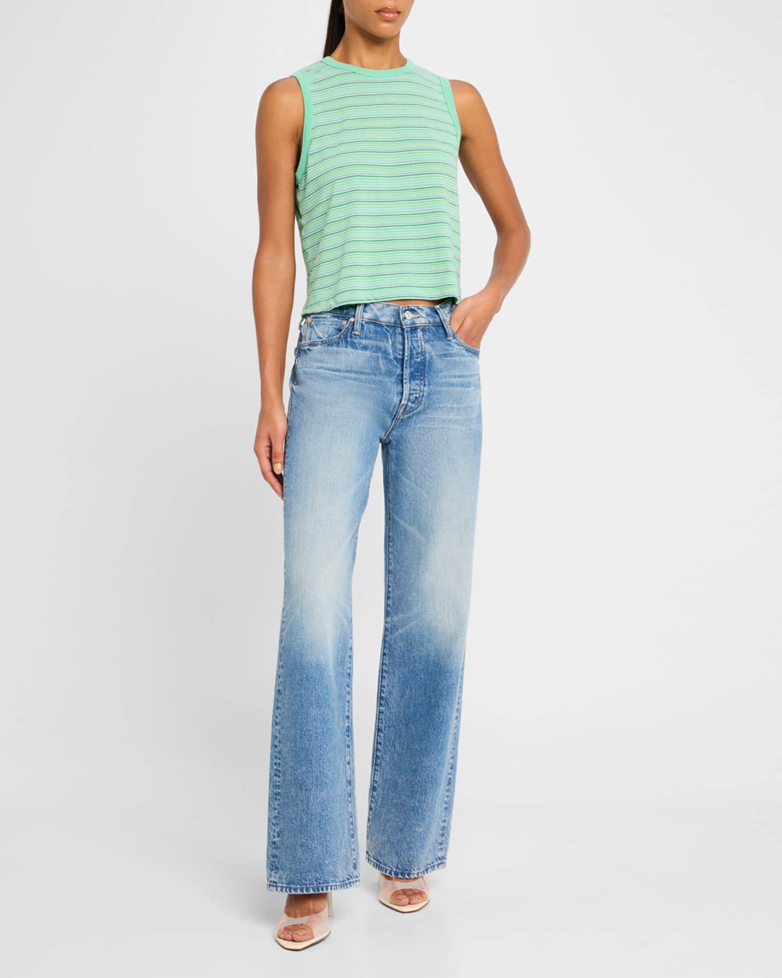 The Dodger Button Sneak Jeans 1