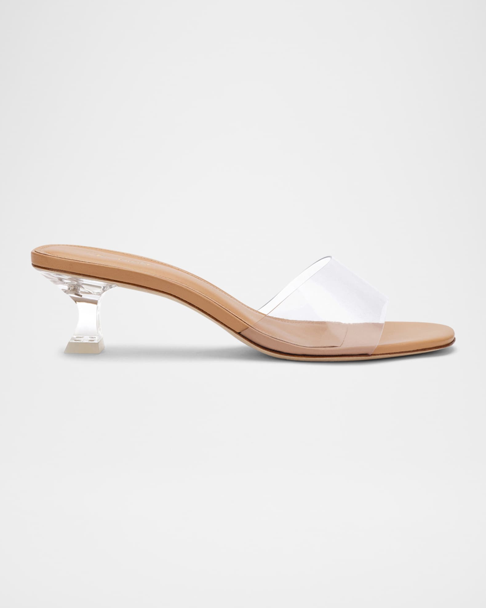 Larroude Women s Vivi Slip On Sandals Tan Beige Size 9 Tan